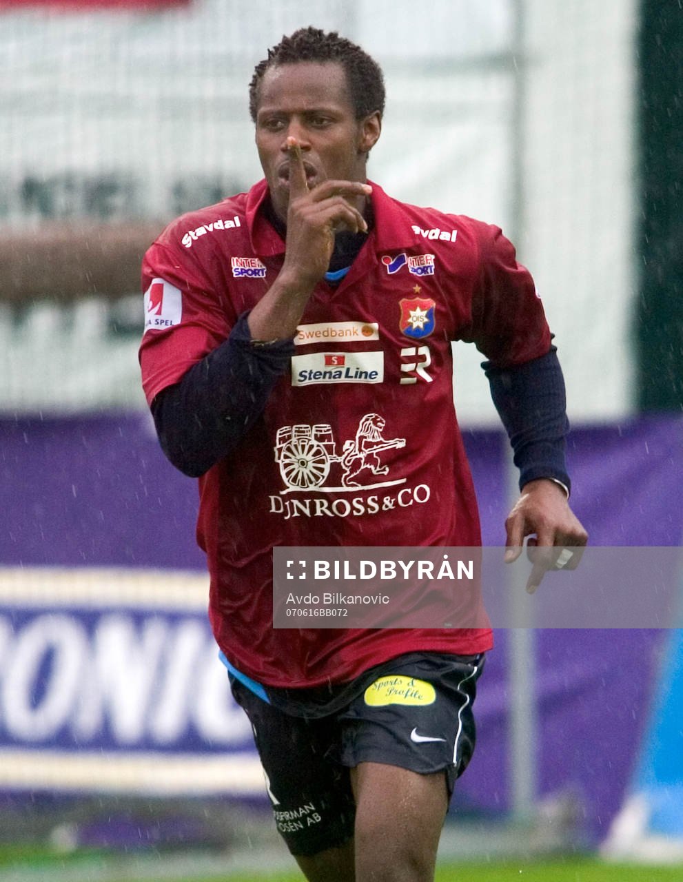 Samuel Barlay, Örgryte, jubel