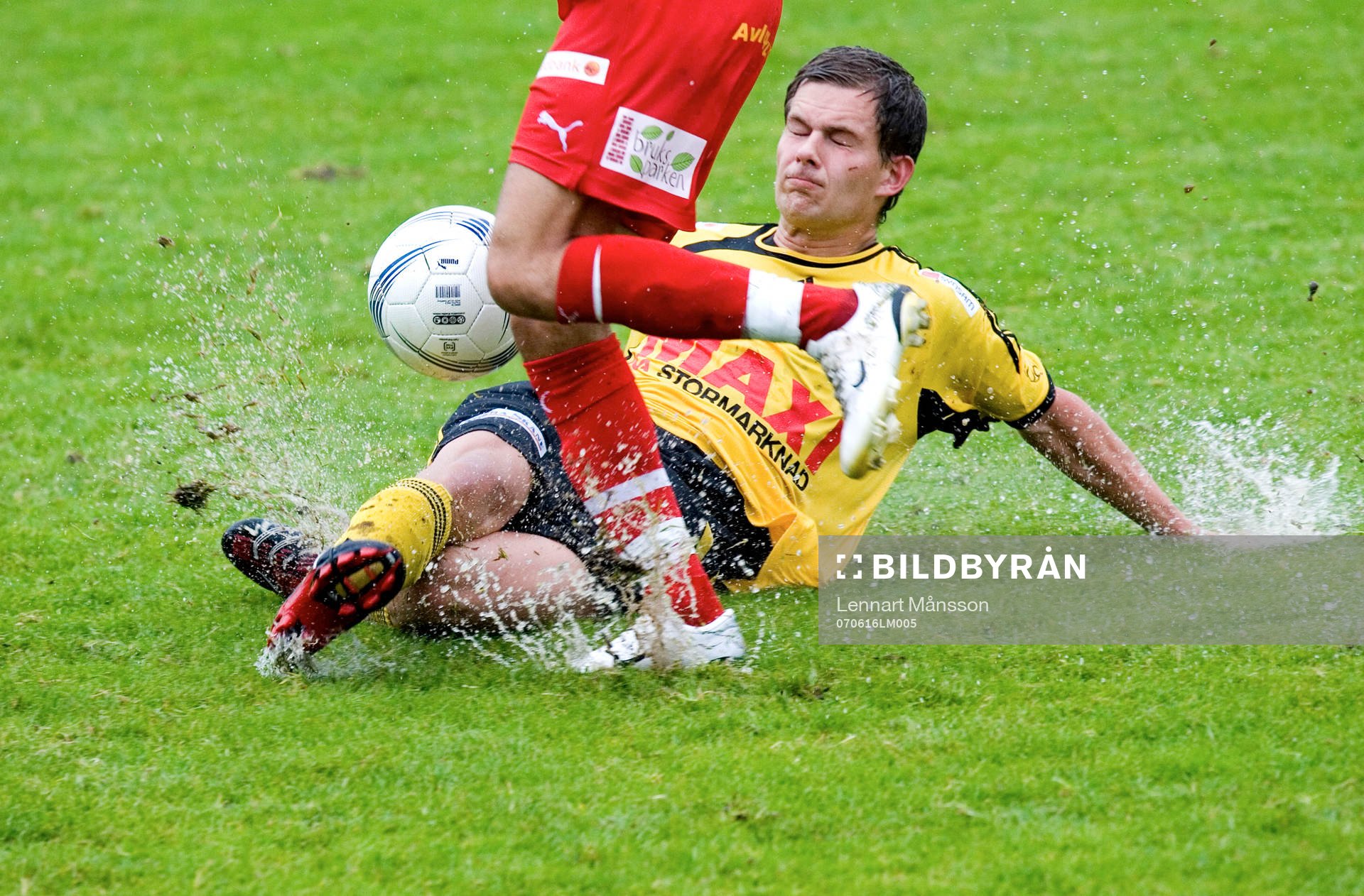 Erik Persson och IFK föll i blötan