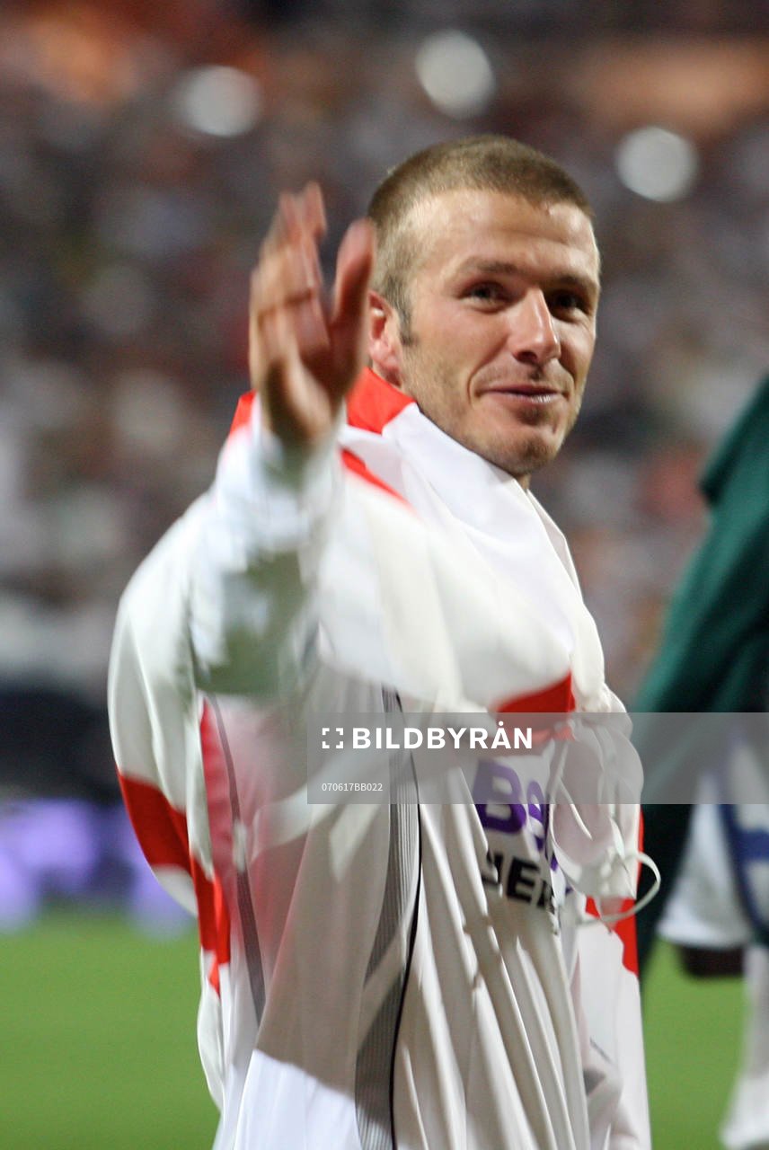 David Beckham, Real Madrid. Sista matchen med laget