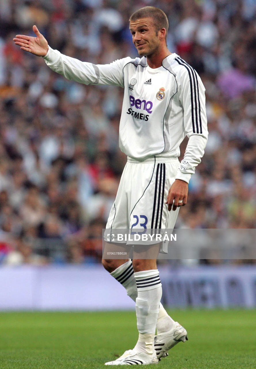 David Beckham, Real Madrid