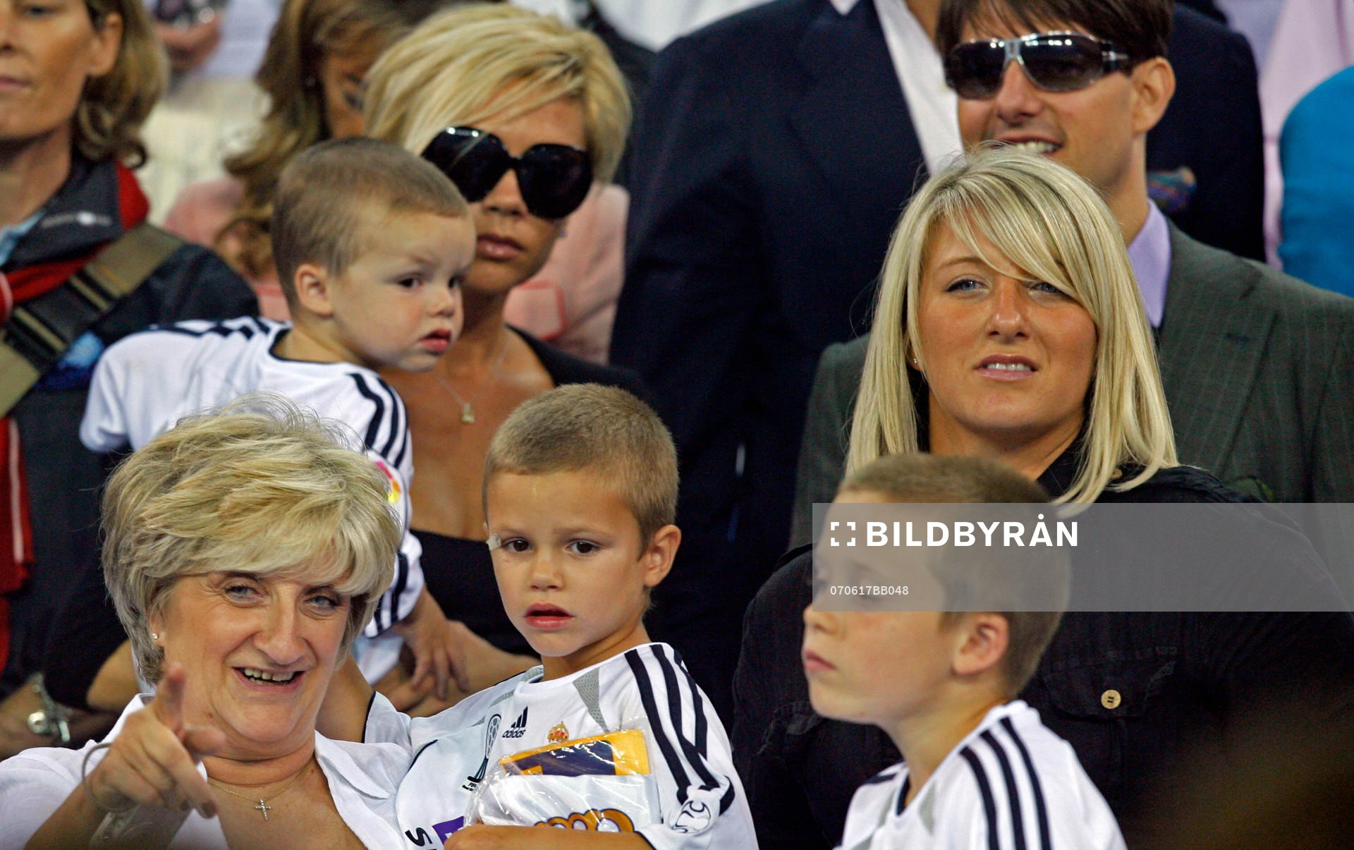 Familjen Beckham. David Beckhams syster Joanne Beckham,