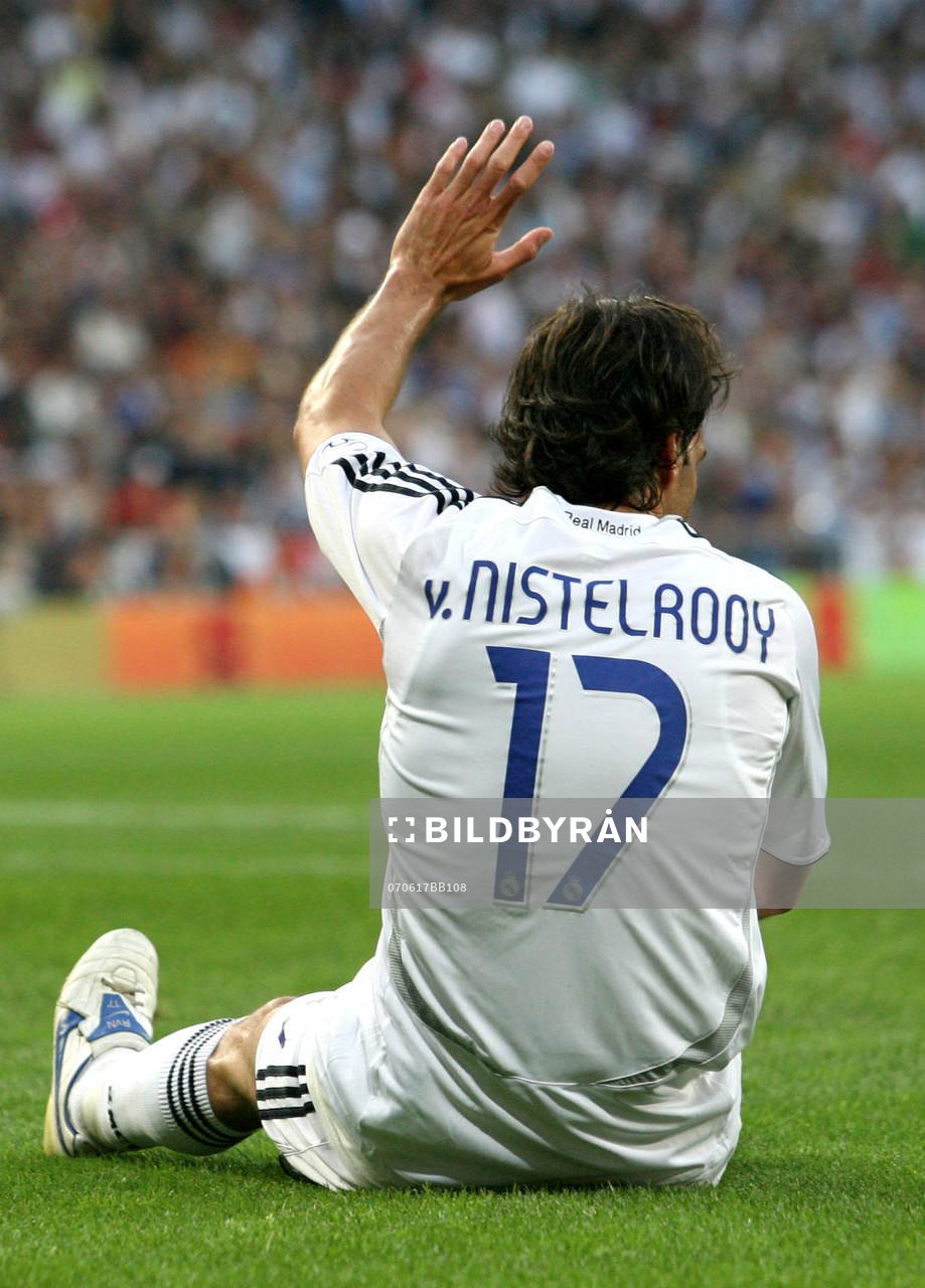Ruud Van Nistelrooy, Real Madrid, skadad
