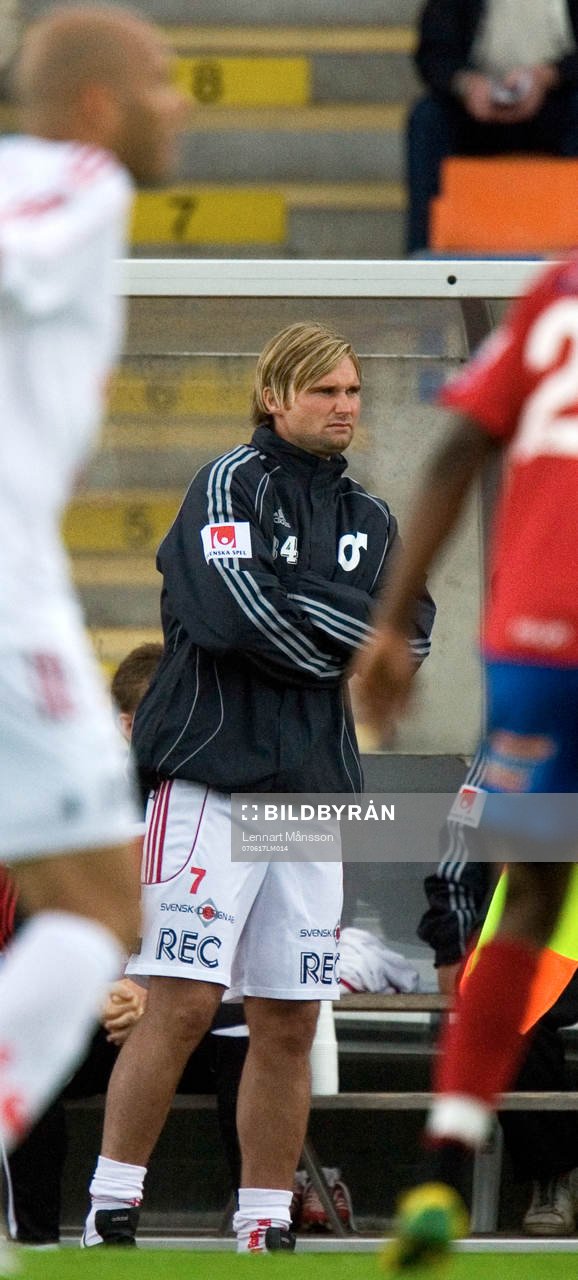 Andreas Andersson, tränare, Degerfors i händelsernas