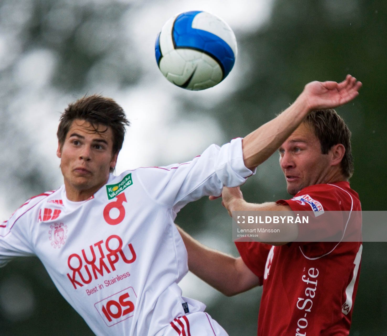  Tobias Larsson, Degerfors i nickduell, nick med Tyler Hughes, Öster