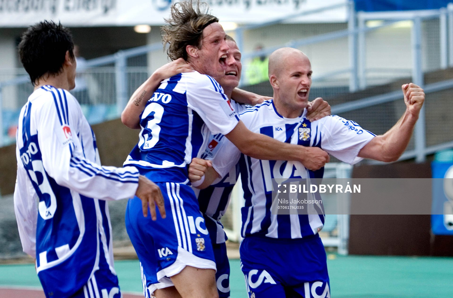 Gustav Svensson, Ragnar Sigurdsson,  Jonas Wallerstedt,