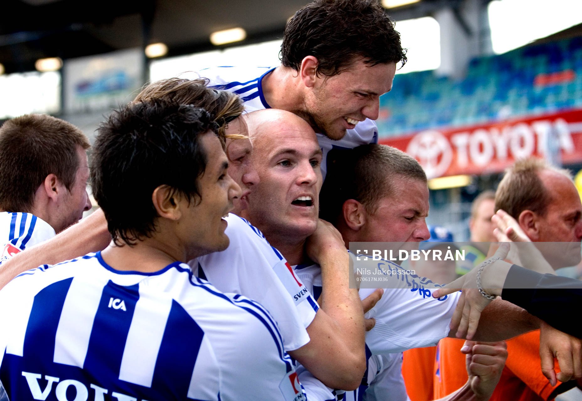 Andres Vasques, Gustav Svensson, Marcus Berg, Jonas