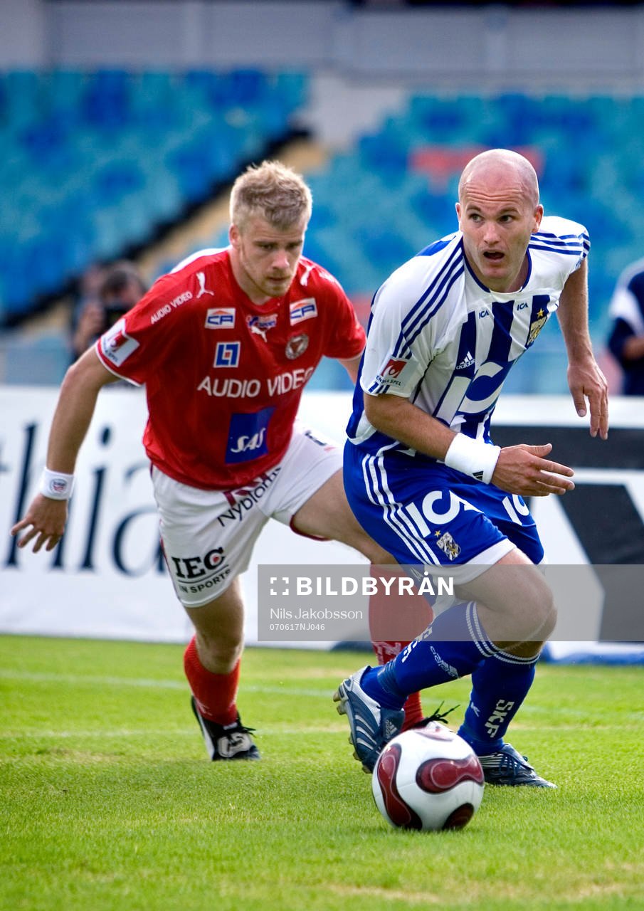 Mikael Eklund, Kalmar, Jonas Wallerstedt, Göteborg