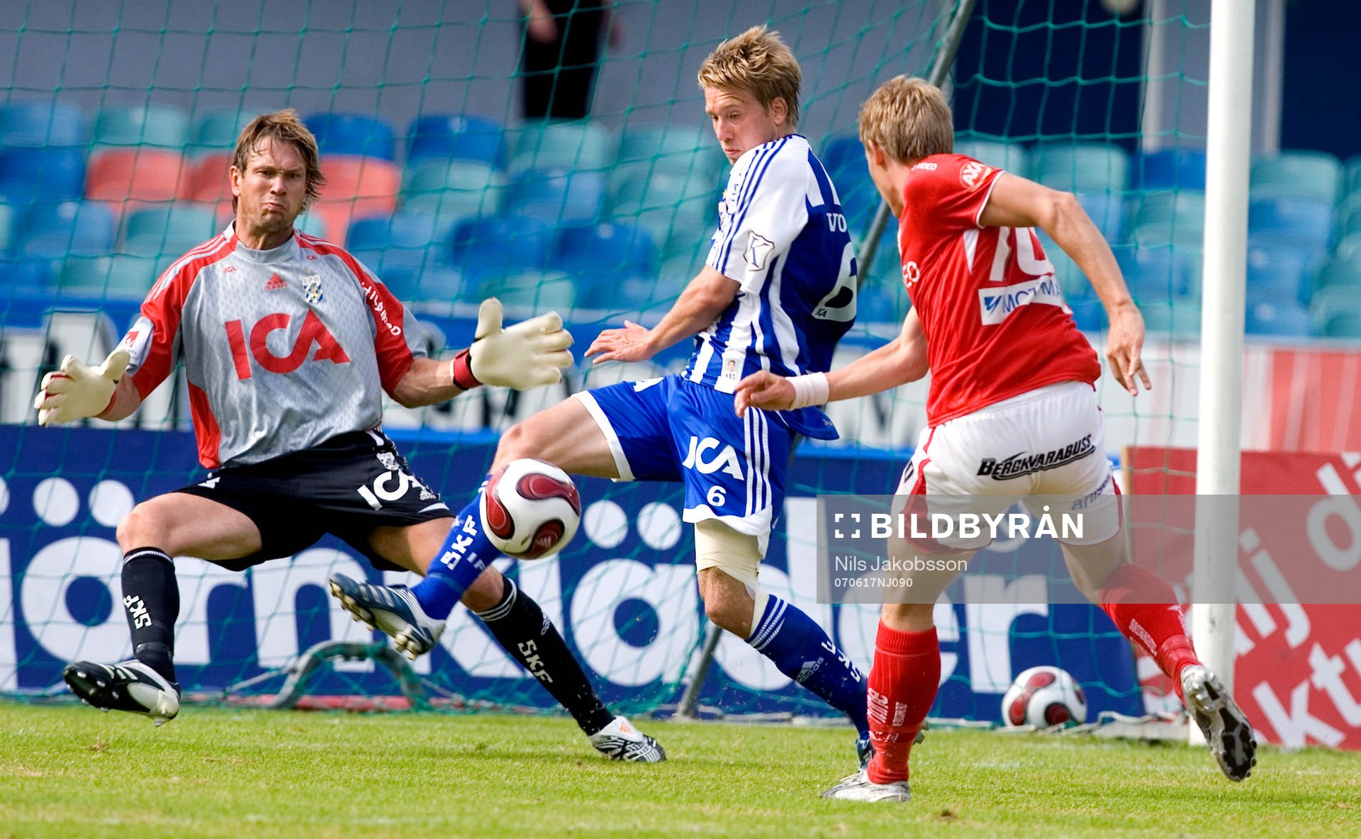 Bengt Andersson, målvakt, Adam Johansson, Göteborg,