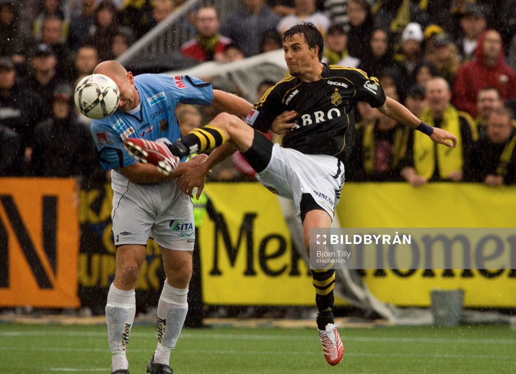 Tomas Hedlund, Gefle och Daniel Mendes, AIK