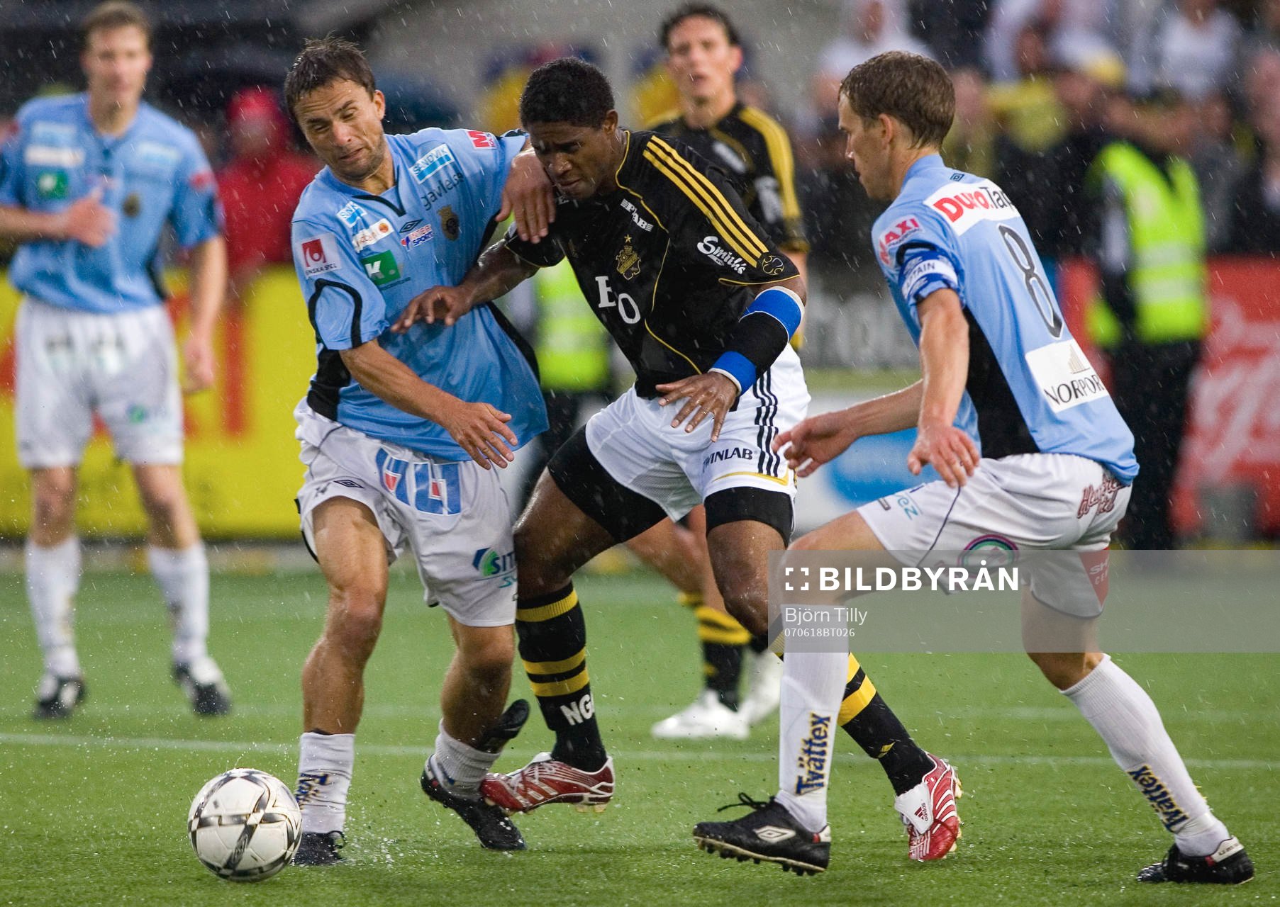 Mathias Woxlin, Gefle och Khari Stephenson, AIK