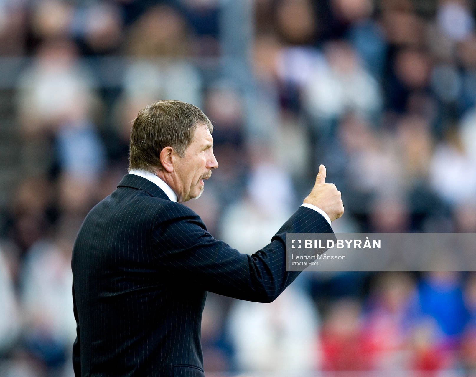 En pinne är inte mycket, Stuart Baxter, tränare, HIF