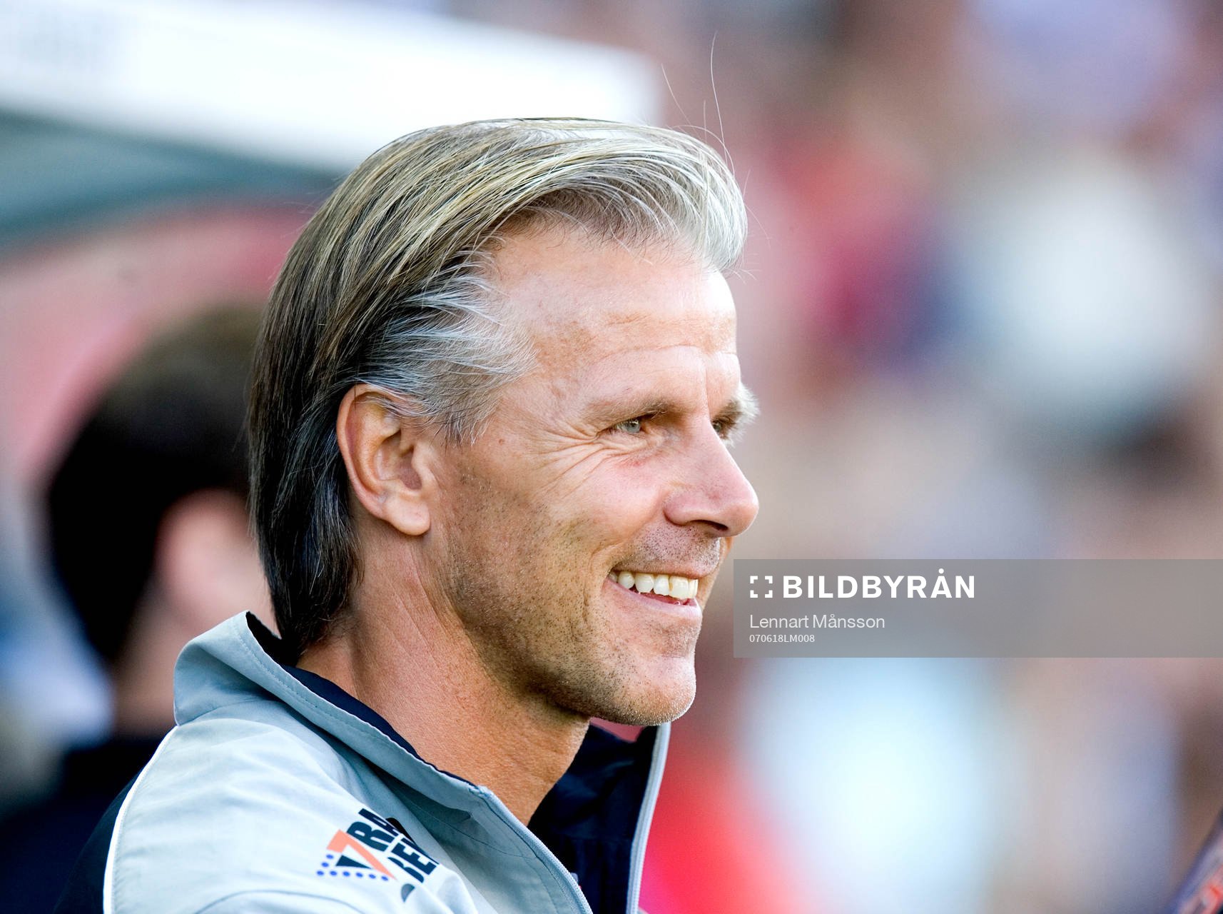 Roland Nilsson, tränare, glad över poängen