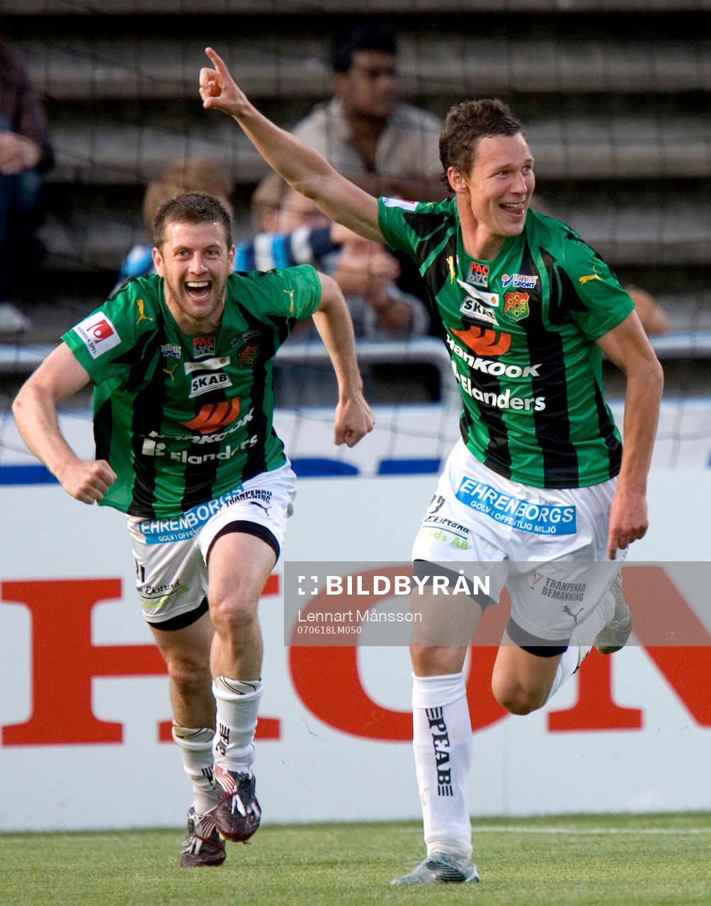 0-1, Eyjólfur Hédinsson. Jubel