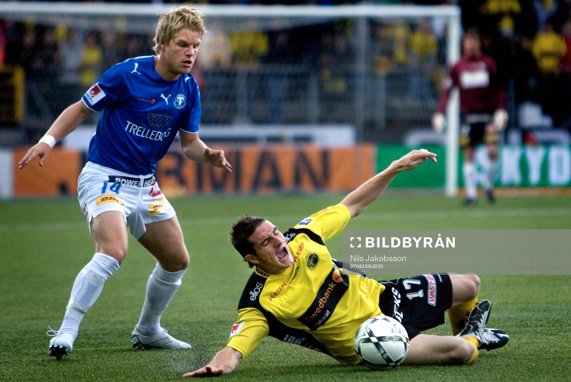 Patrick Nilsson, Trelleborg, James Keene, Elfsborg