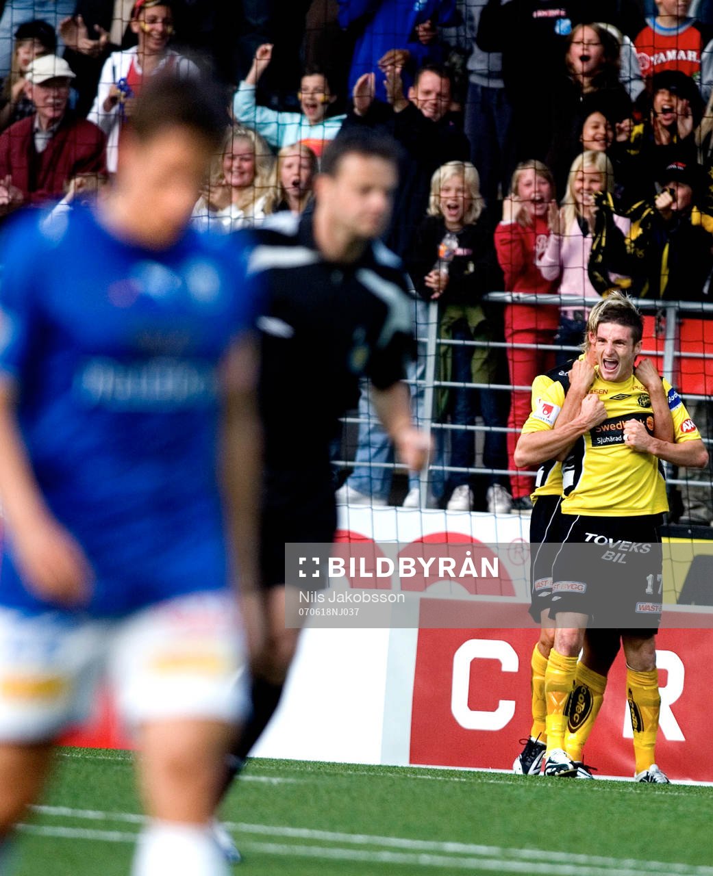 James Keene, Elfsborg, jubel