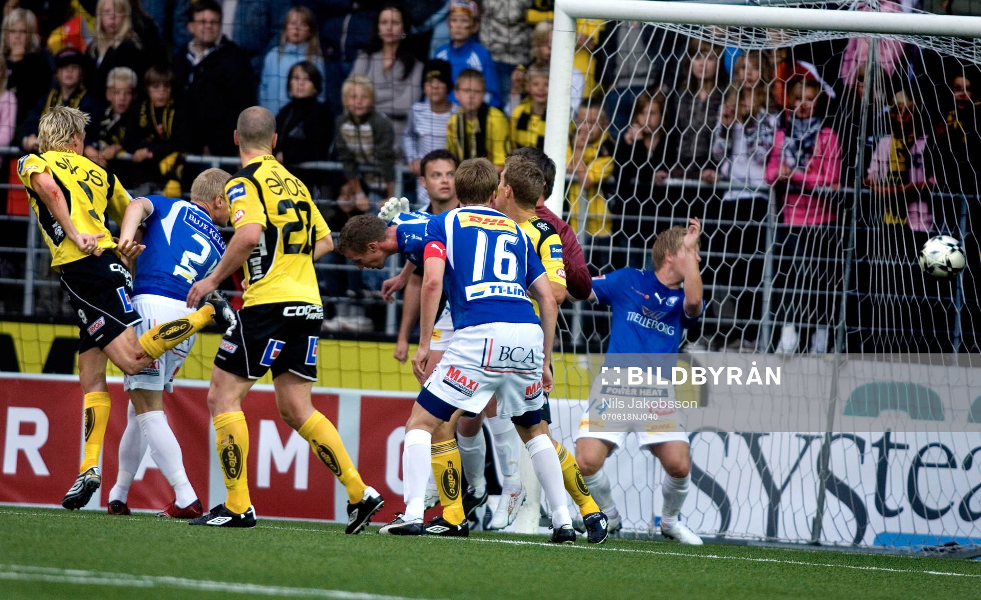 Mathias Svensson, Elfsborg, nickar in 2-0