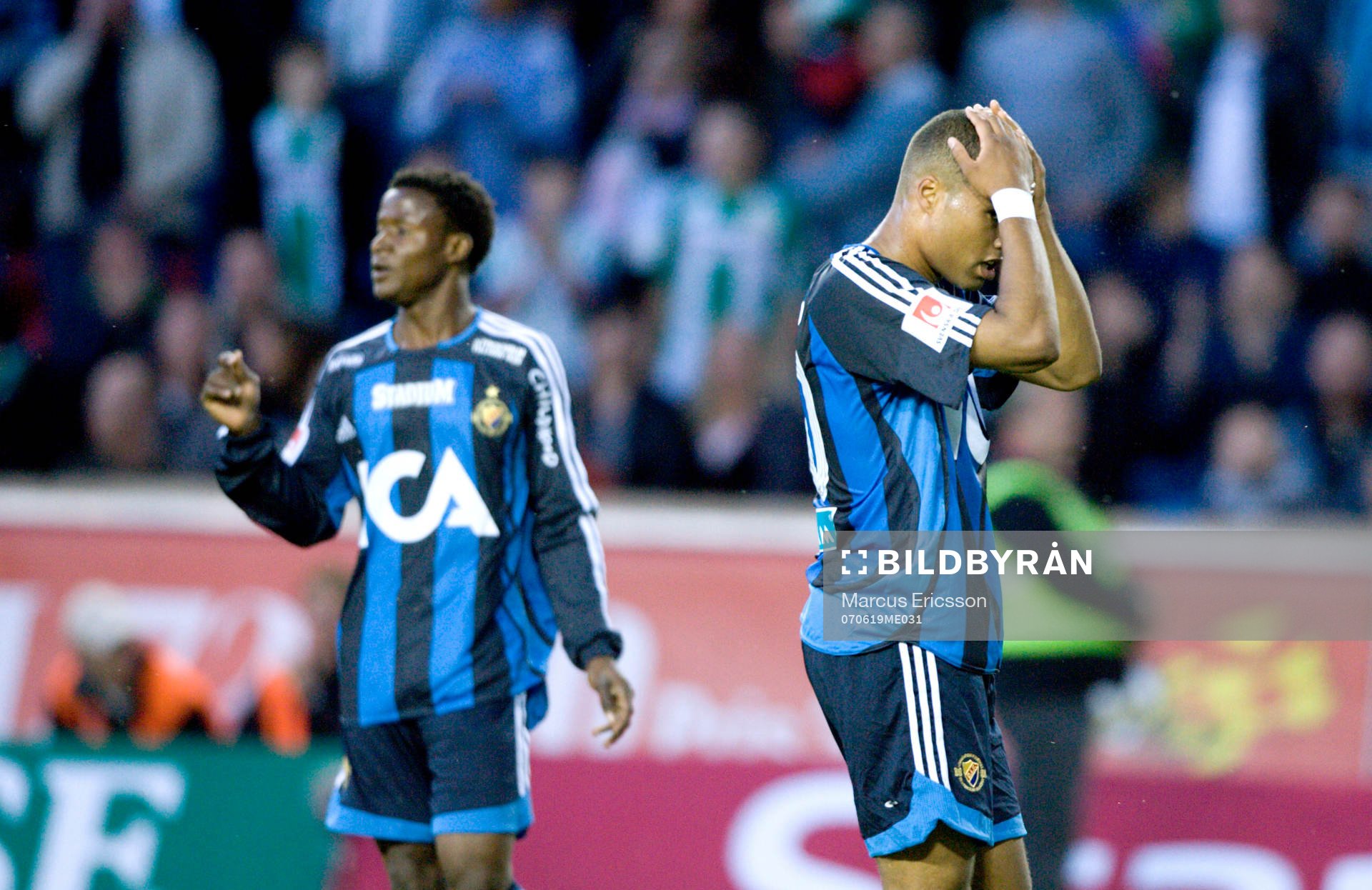 Patrick Amoah, Djurgården tror inte det är sant när han