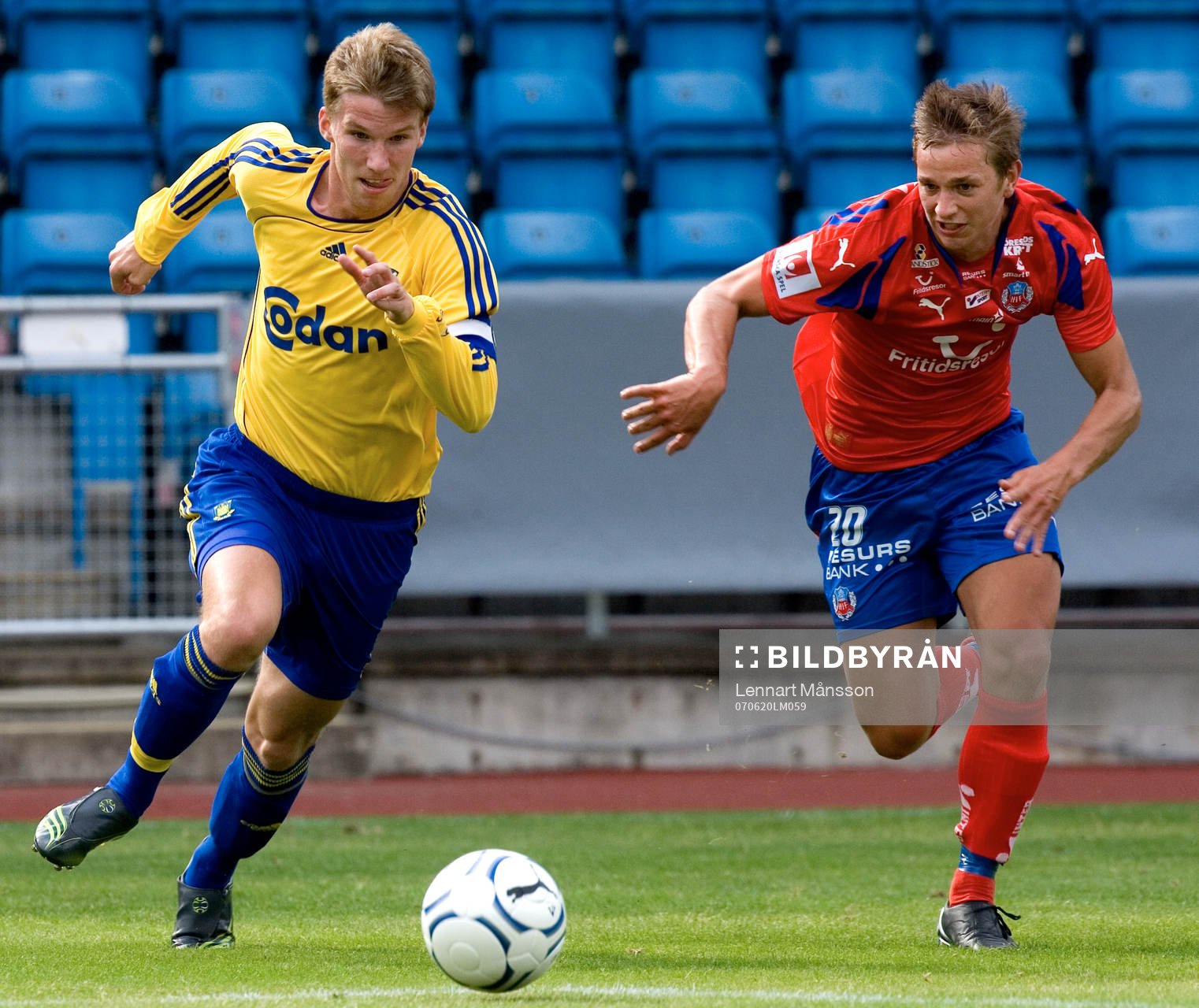 Fotboll, träningsmatch, Helsingborg - Bröndby