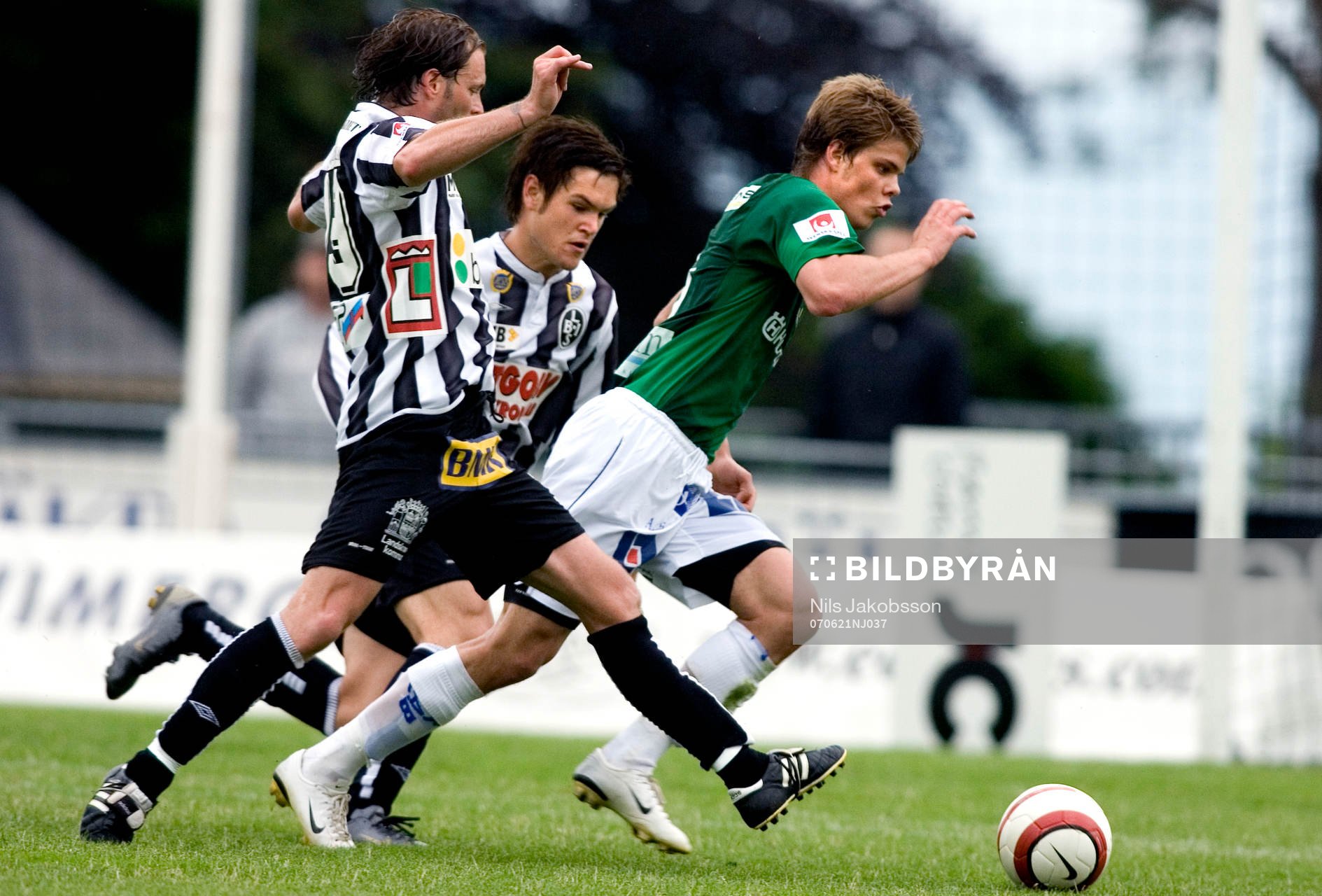 Joakim Persson, Landskrona, Ivo Pekalski, Landskrona,  Axel Norderyd, Jönköping Södra.