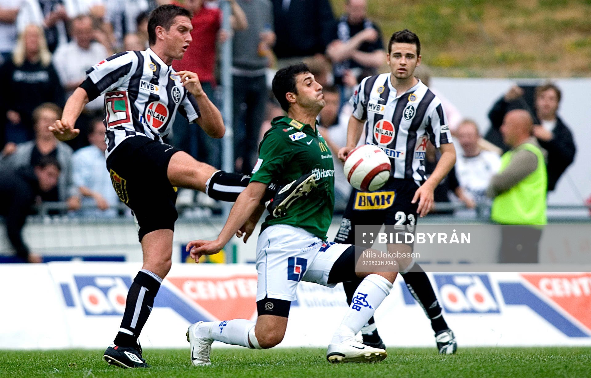 Andrew Kelly, Landskrona,  Michel Kamhie, Jönköping