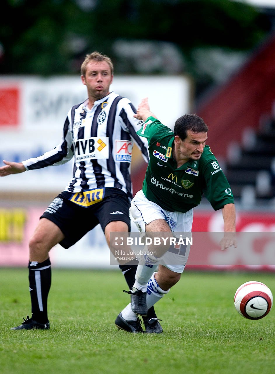 Mikael Dahlgren, Landskrona,  Aram Ibrahim, Jönköping
