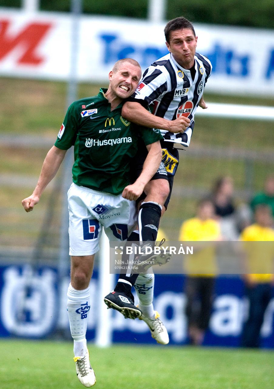 Patrik Elmander, Jönköping, Andrew Kelly, Landskrona
