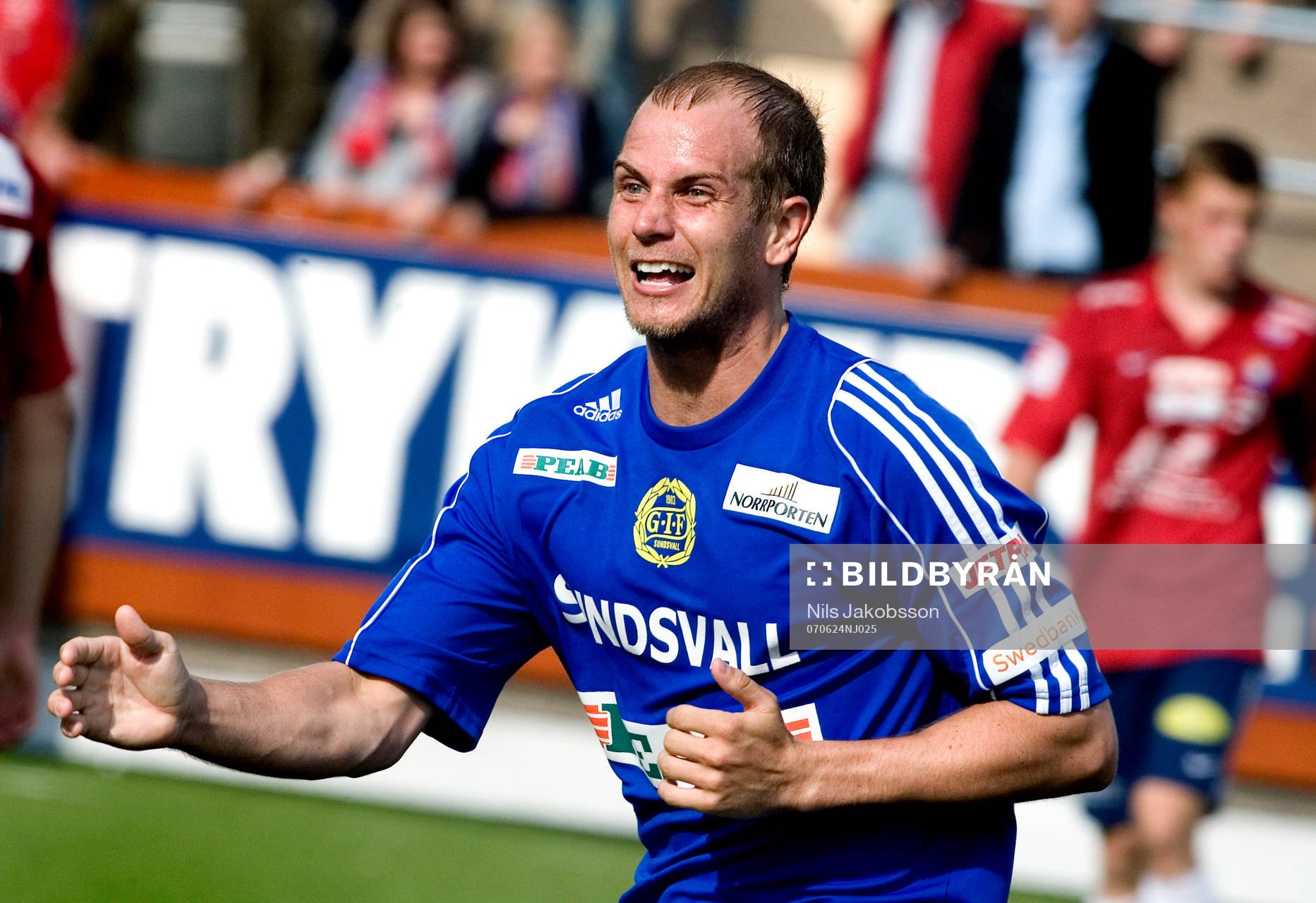 Johan Patriksson, Sundsvall, jubel