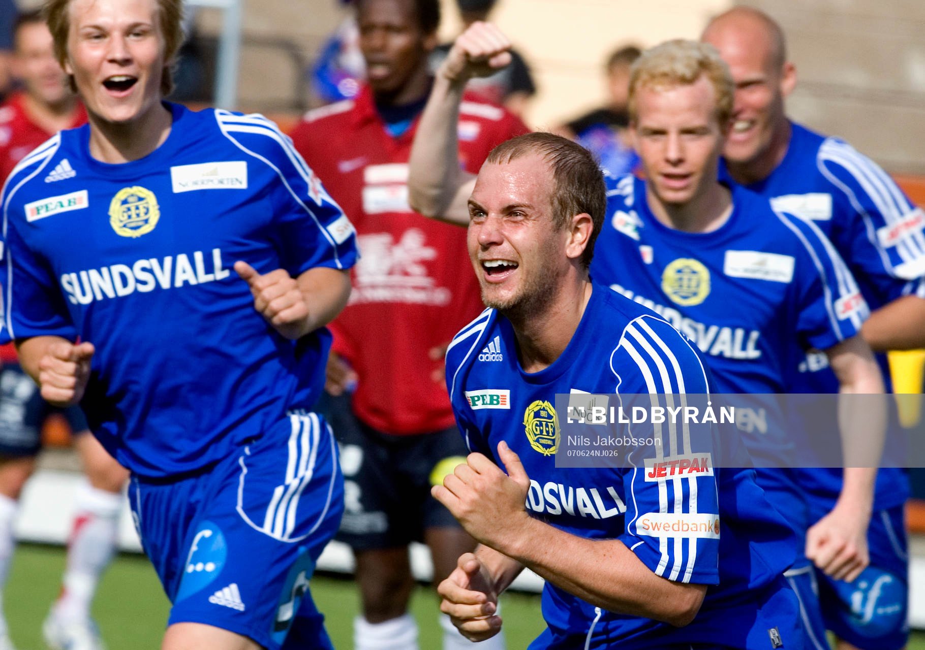 Henrik Westberg, Johan Patriksson, jubel