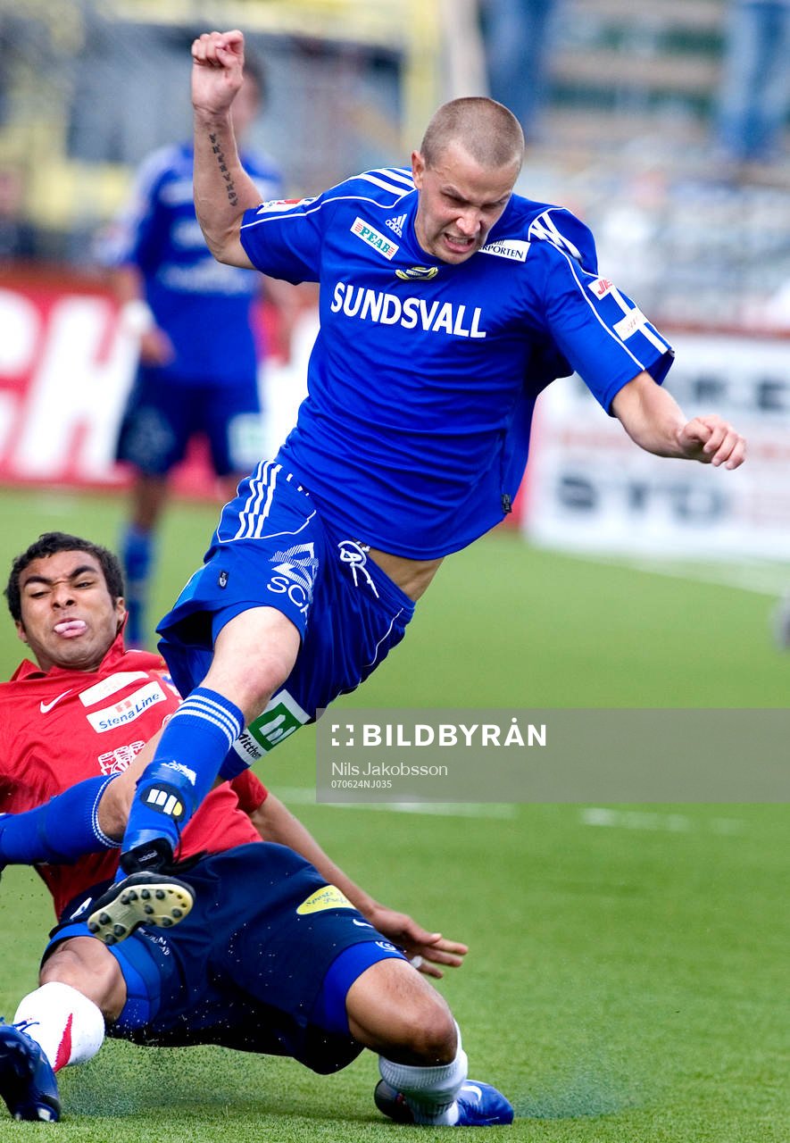 Johan Melander, Sundsvall, fällning