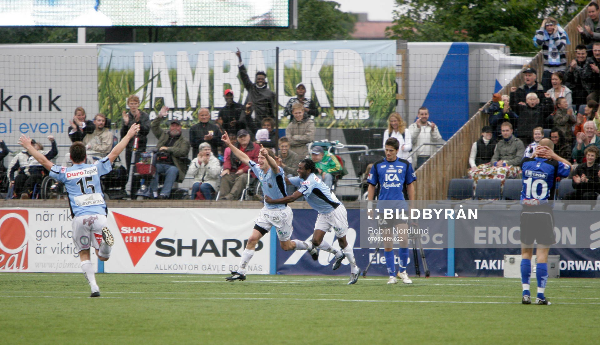 Daniel Bernhardsson, Gefle gör 2-0