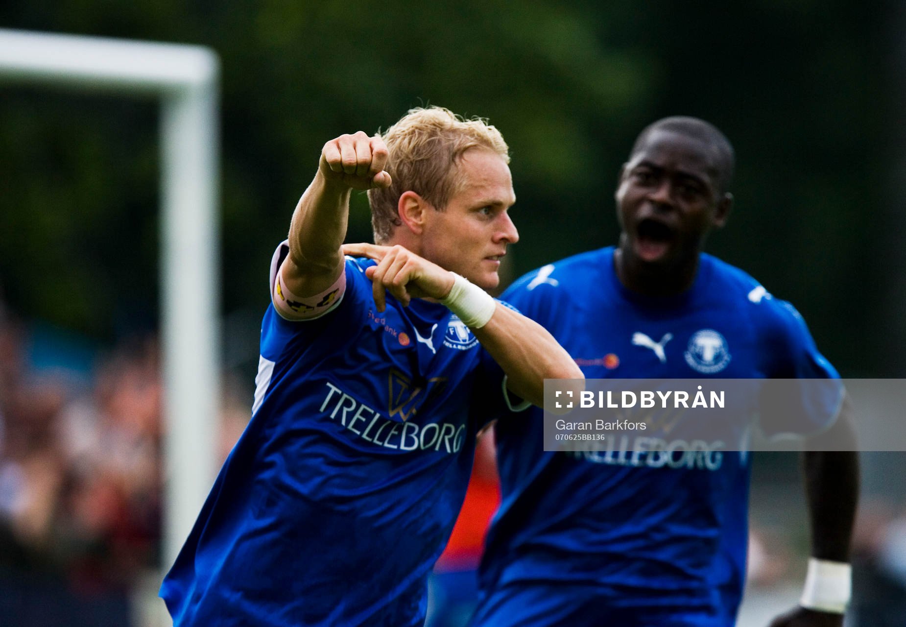 Erik Sundin, Trelleborg, jubel