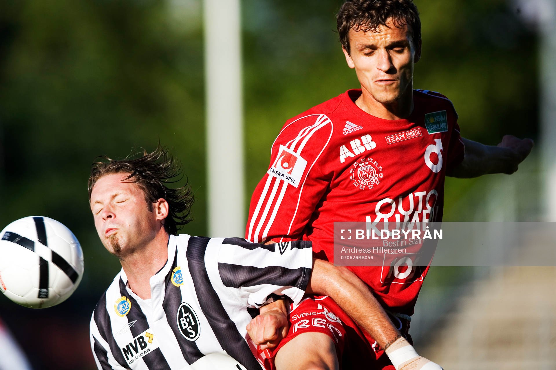 Sphetim Hasani och Joakim Persson
