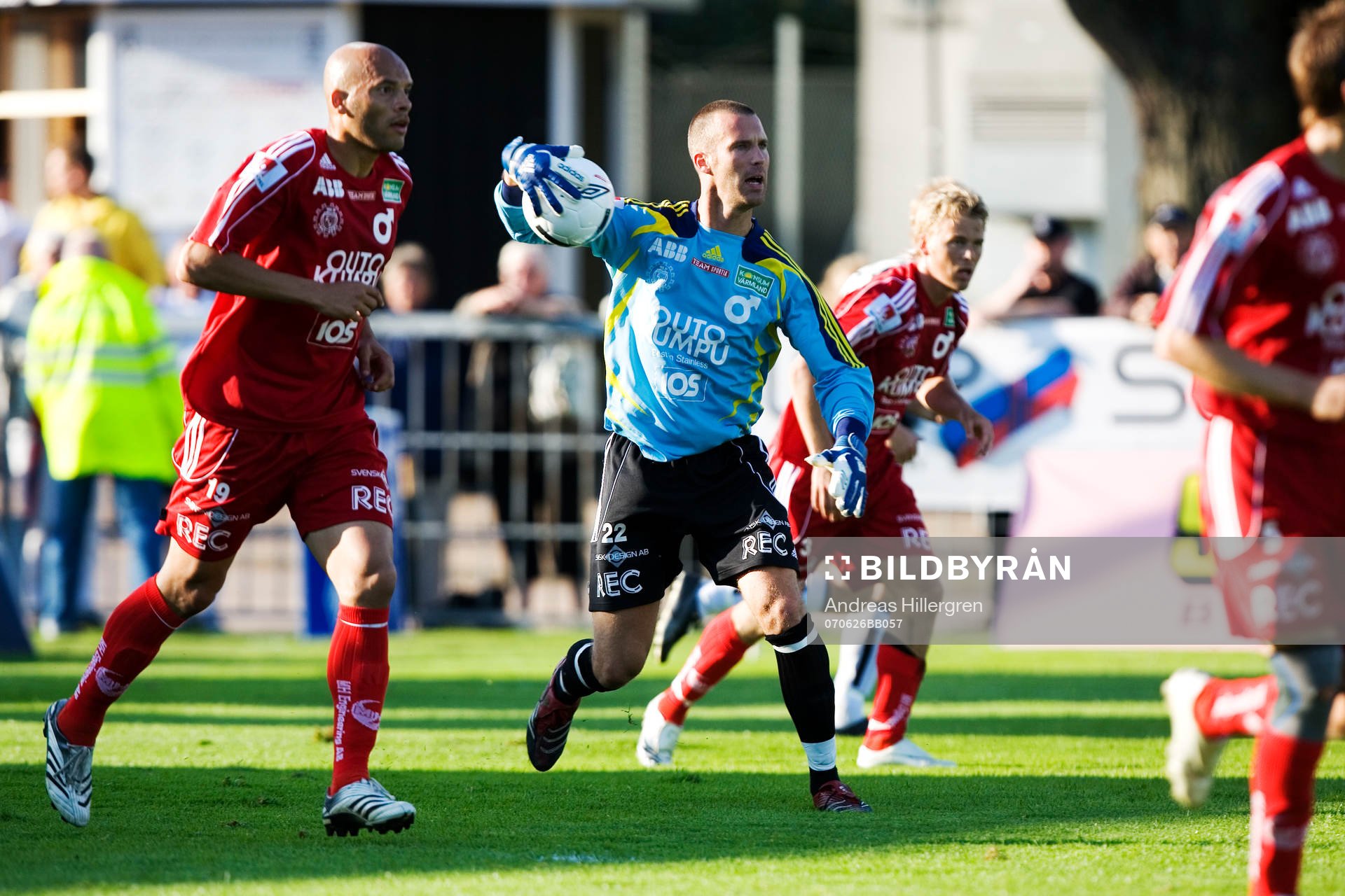 Jonas Bohlin, målvakt Degerfors