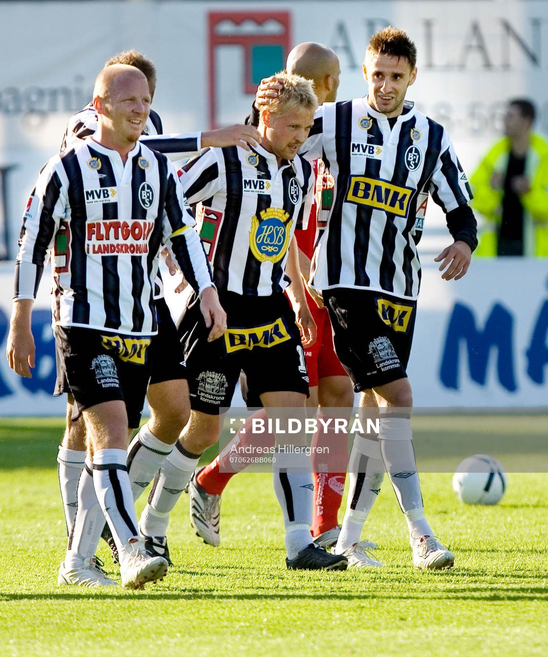 Jörgen Pettersson, Matthias Eklund, jubel