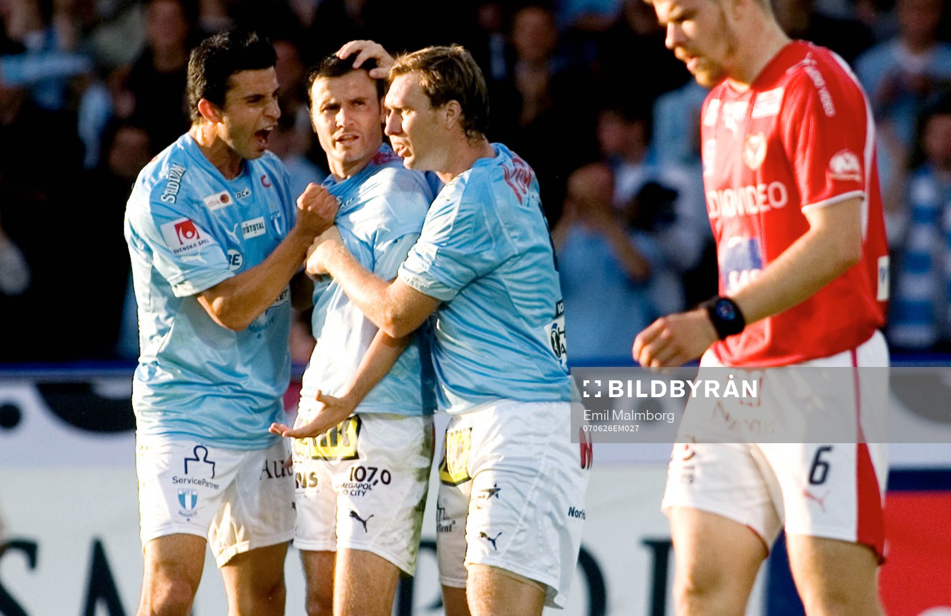 Yksel Osmanovski, MFF gratuleras