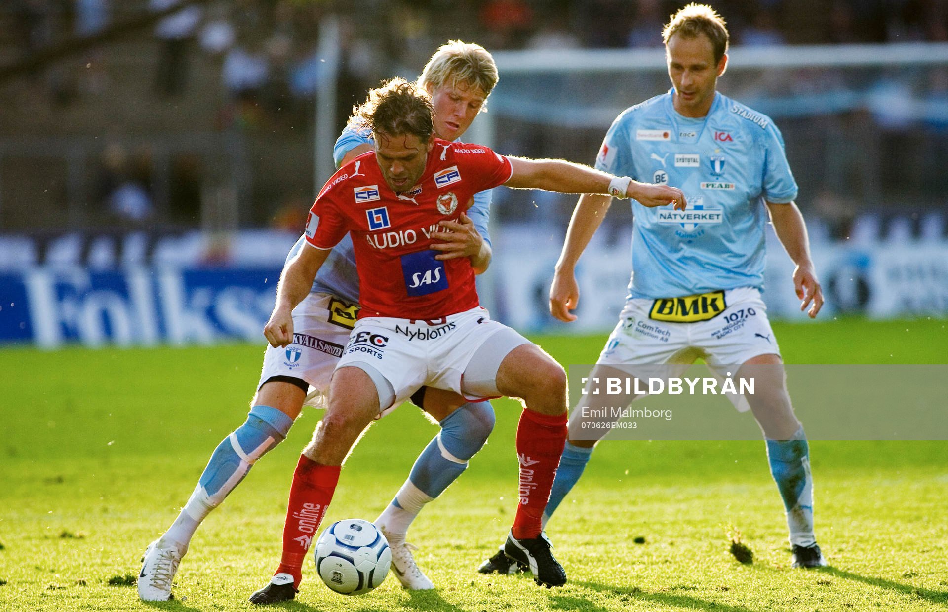 Lasse Johansson, Kalmar med Ola Toivonen, Malmö FF i ryggen