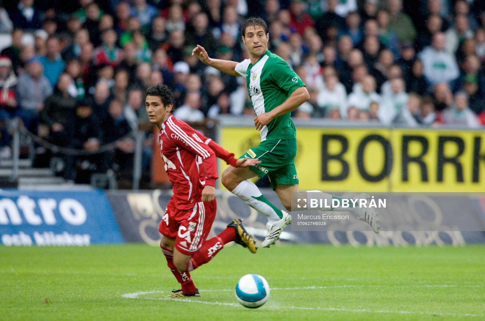 Sebastian Eguren, Hammarby och Andres Vasquez, Göteborg