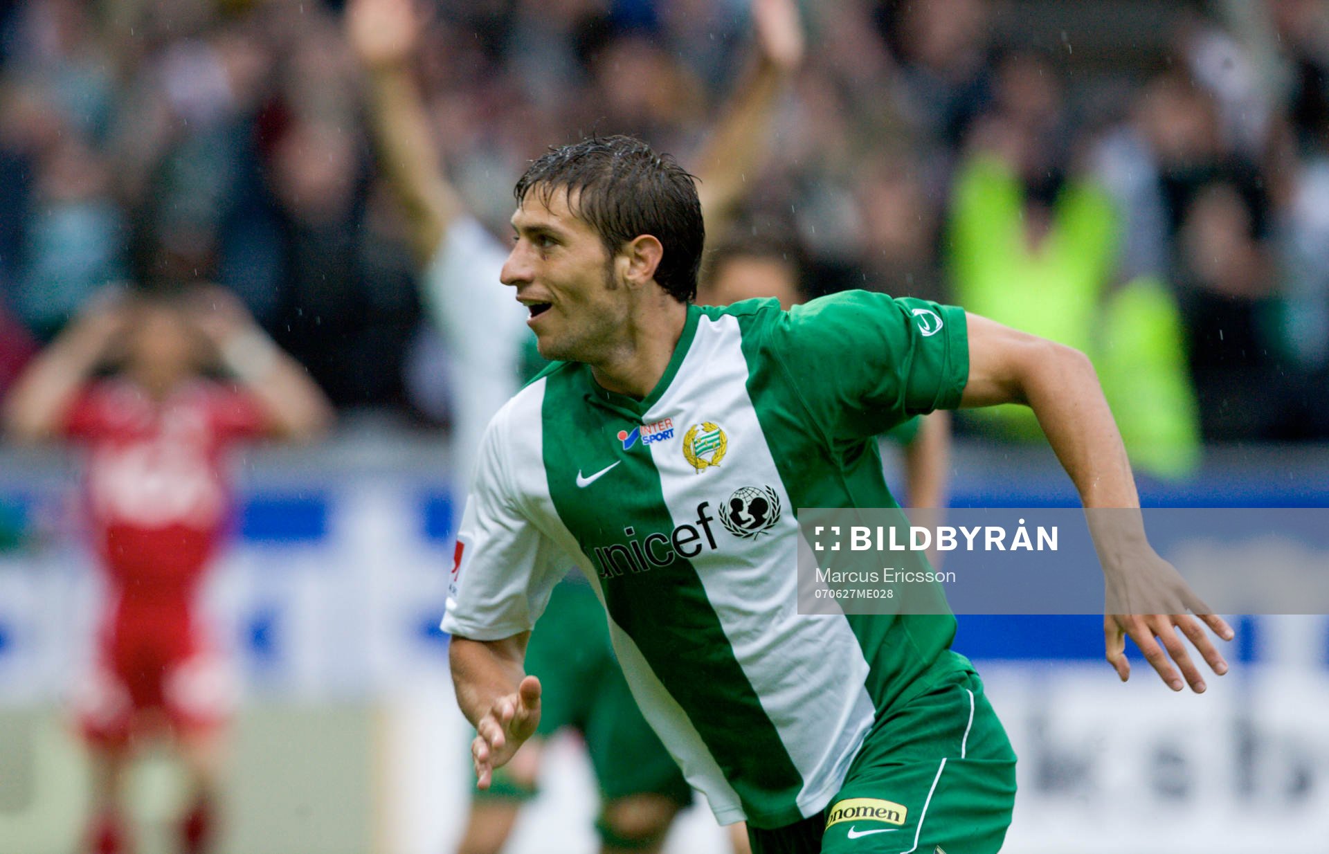 Sebastian Eguren, Hammarby, jubel