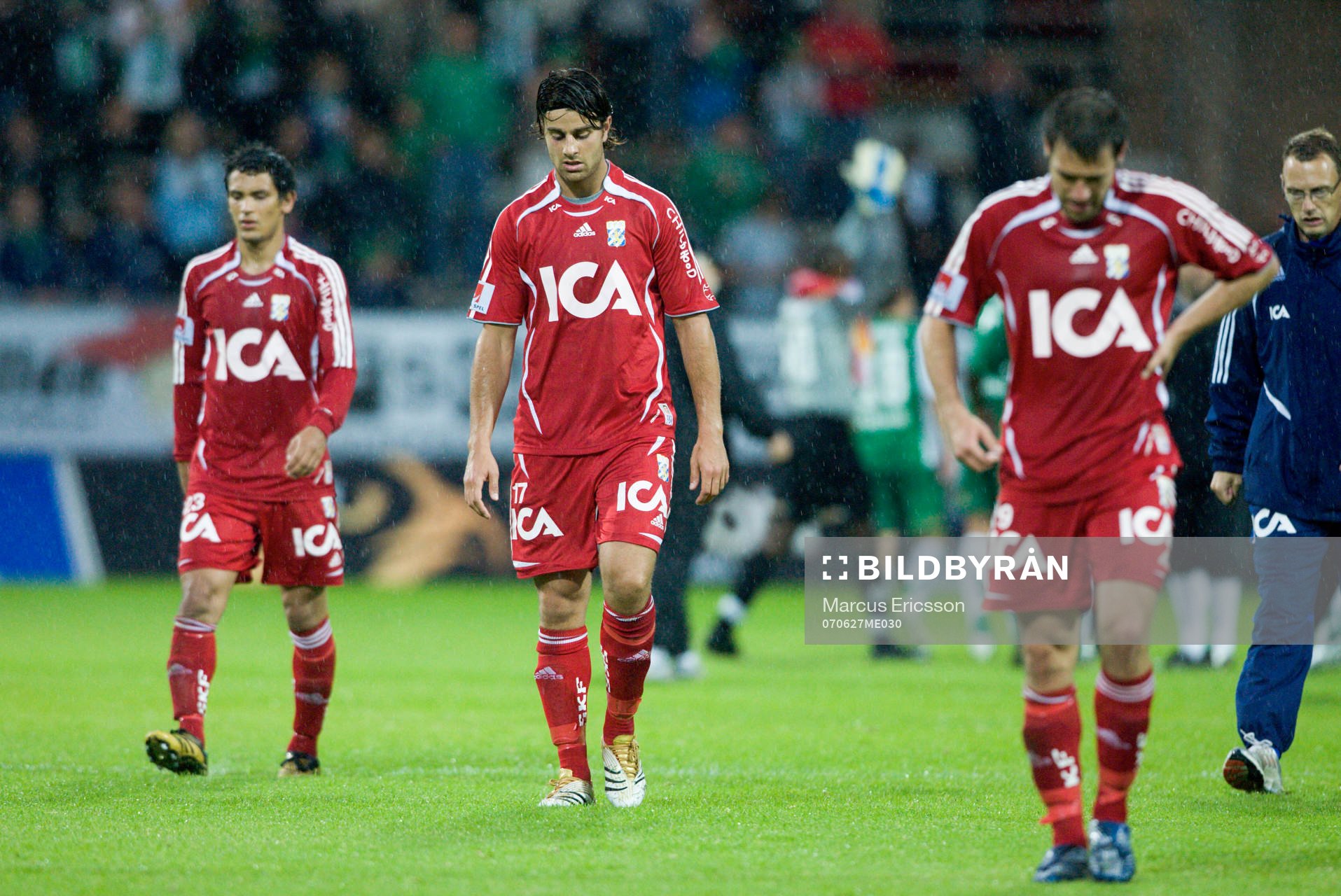 Gustav Svensson, George Mourad och Stefan Selakovic,