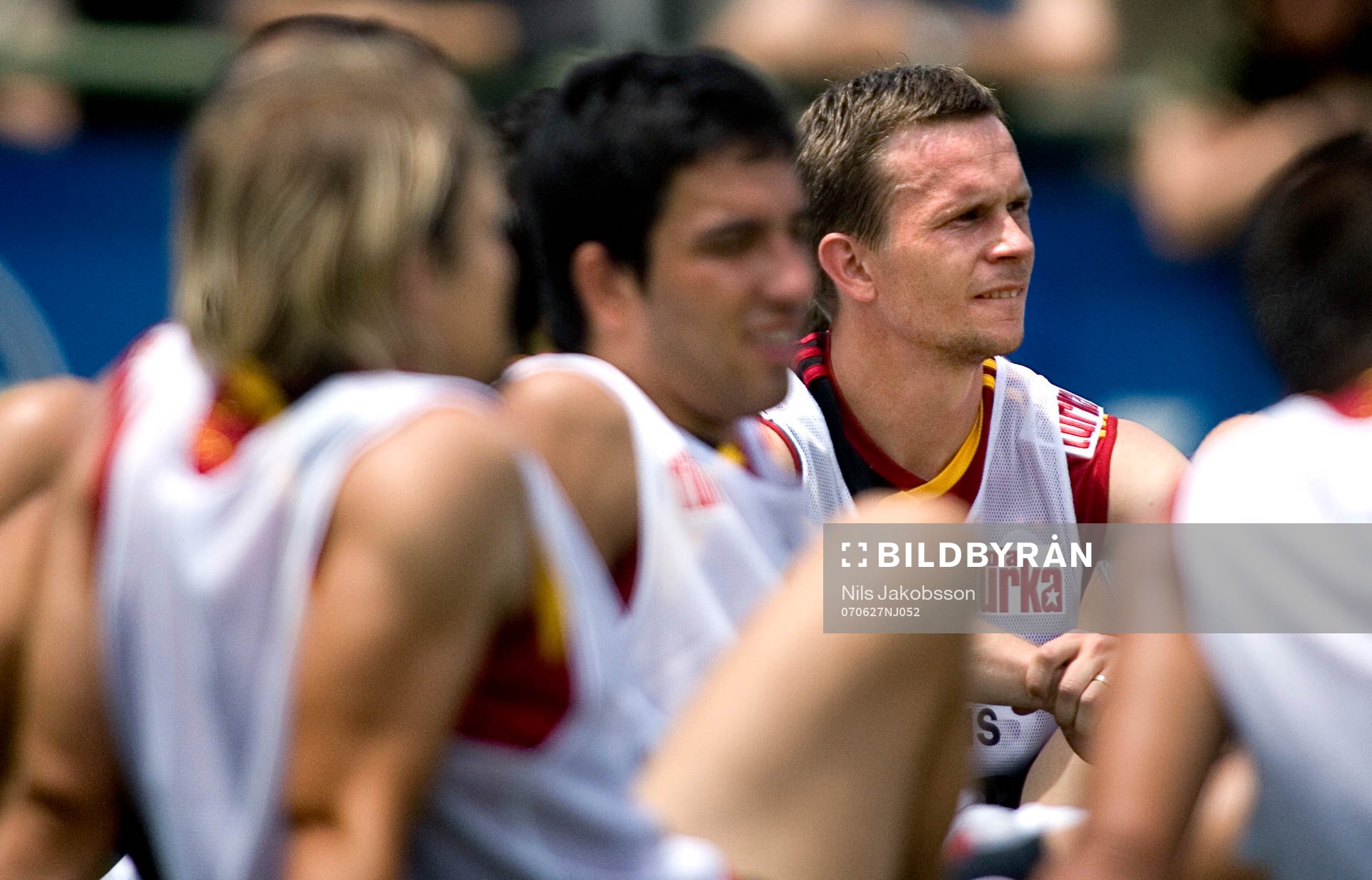 Tobias Linderoth första träningen i Galatasaray