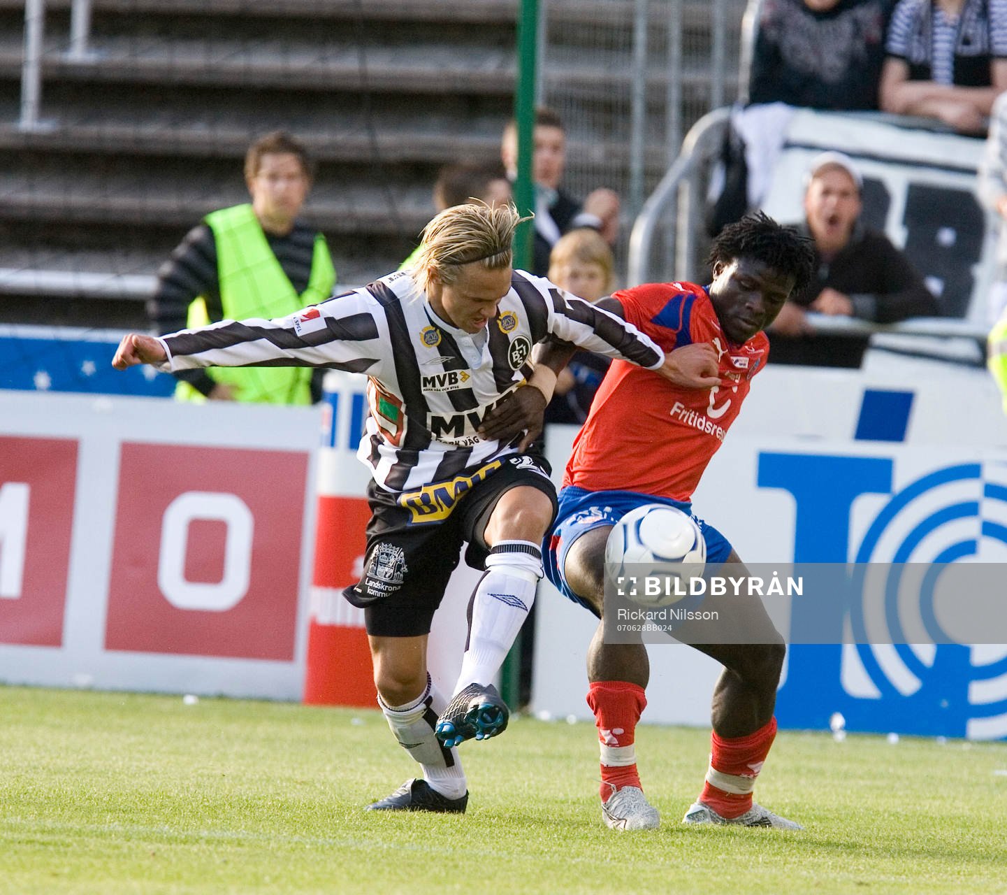 Robin Wikman och Olivier Karekezi