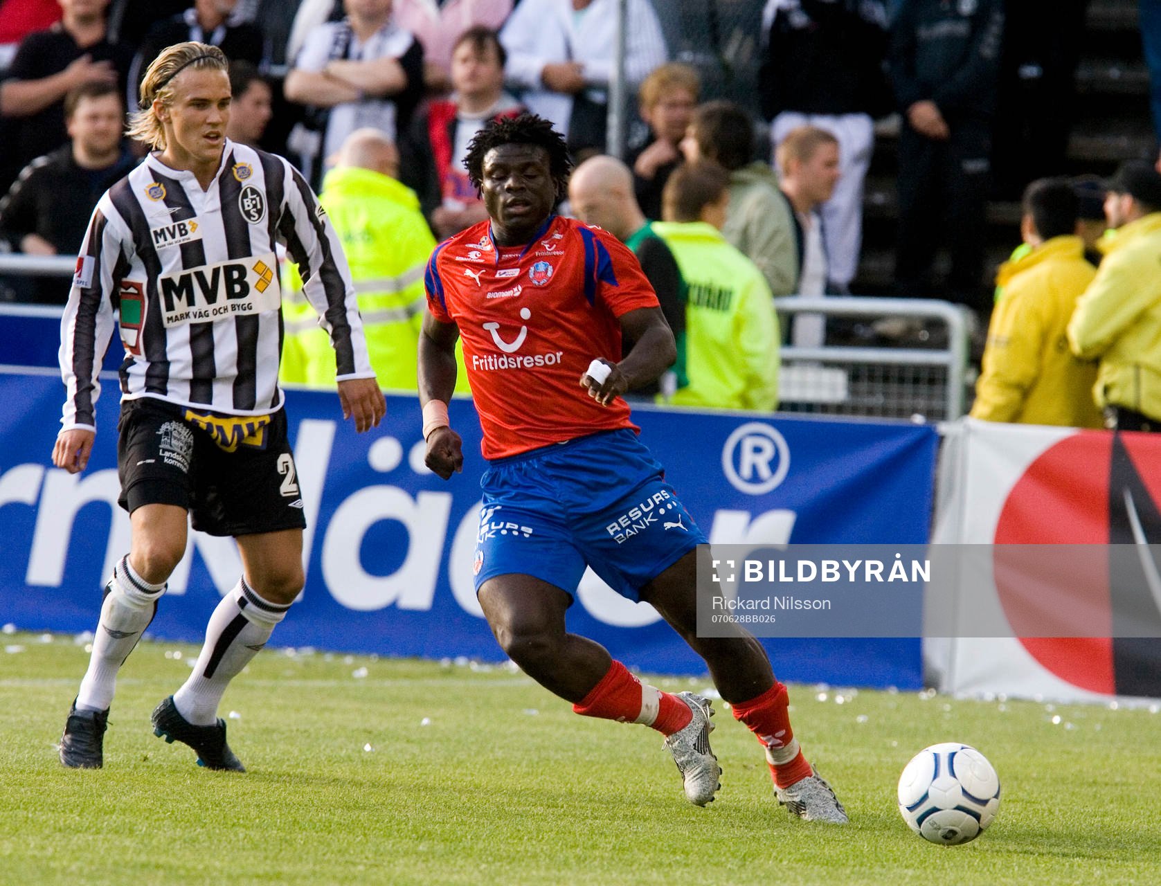 Robin Wikman och Olivier Karekezi