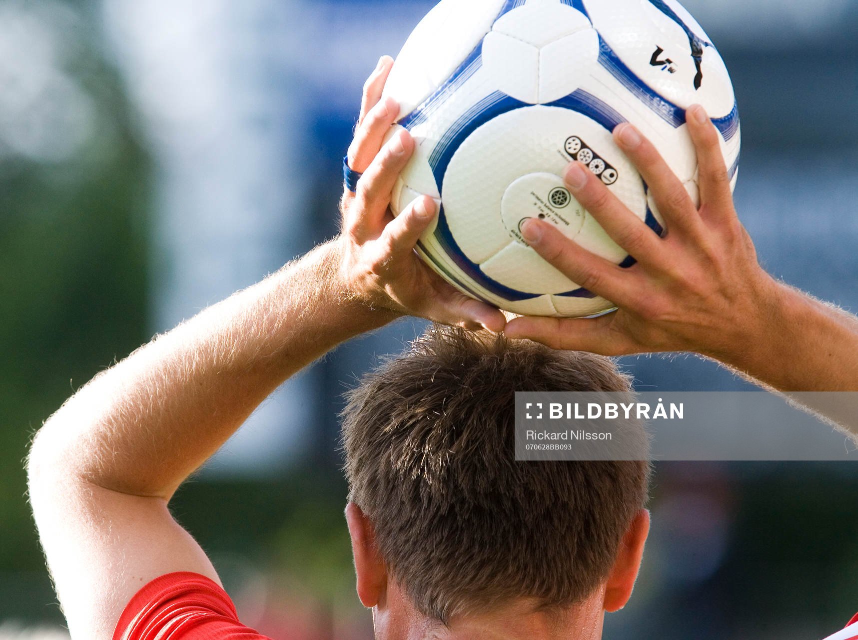Fotboll, Inkast