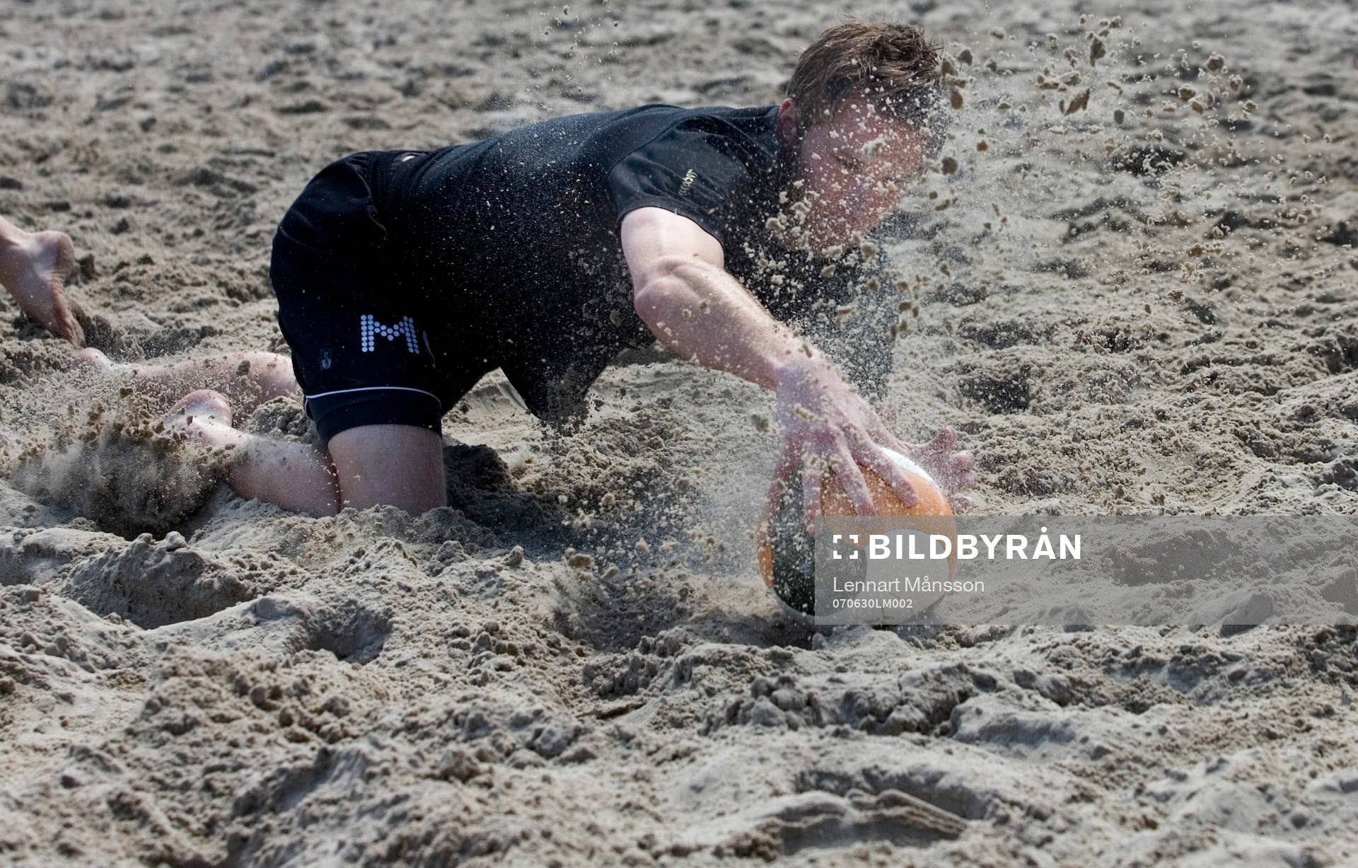 Fotboll, Beach soccer, Ovesholm with Friends -