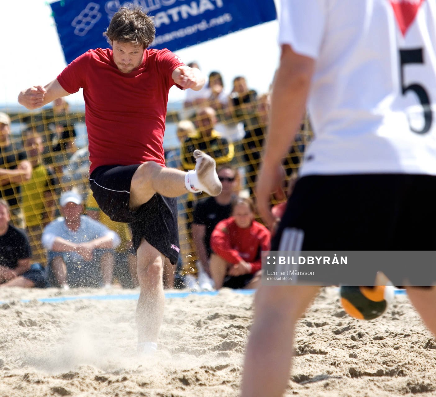Fotboll, Beach soccer, Ovesholm with Friends -