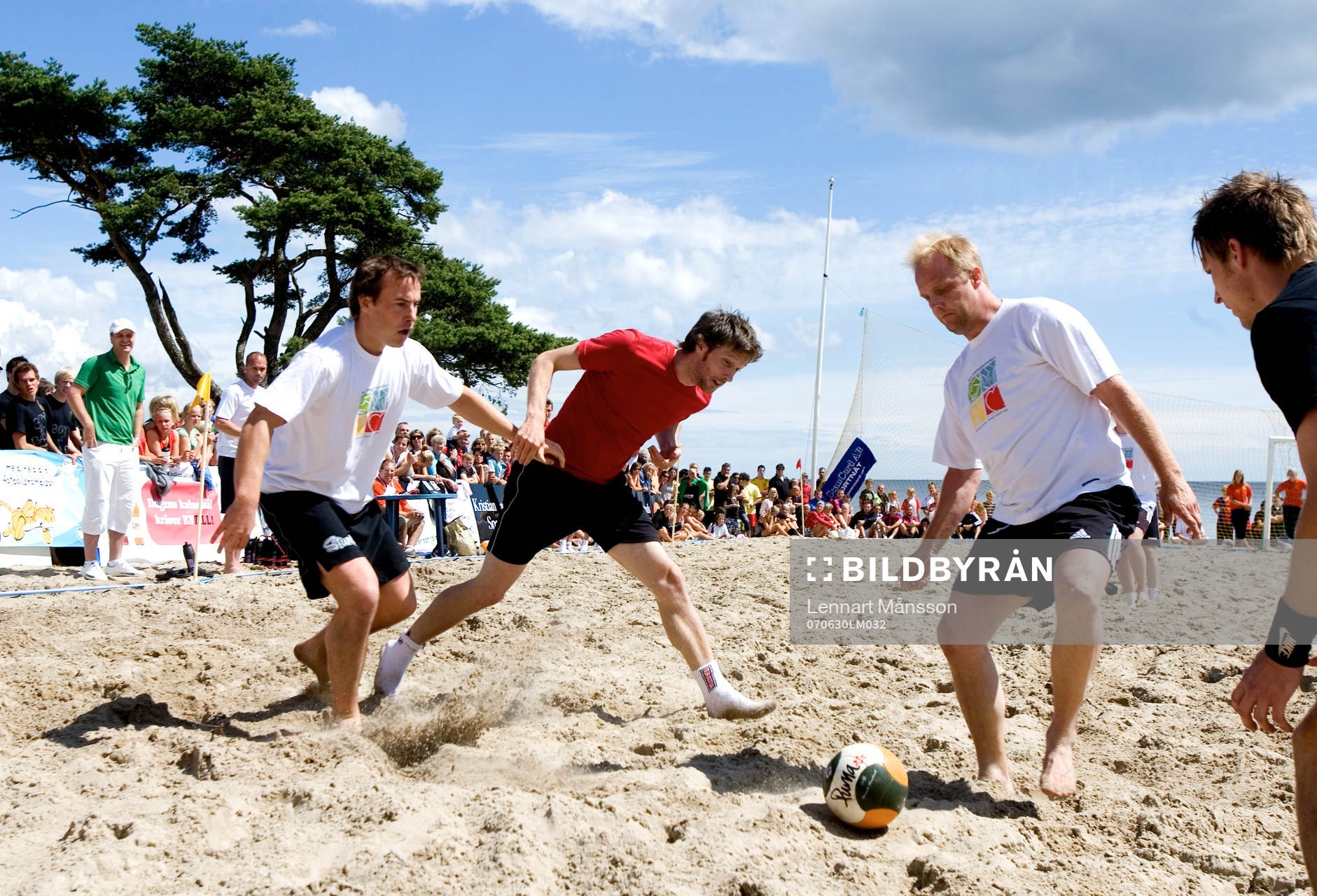 Fotboll, Beach soccer, Ovesholm with Friends -