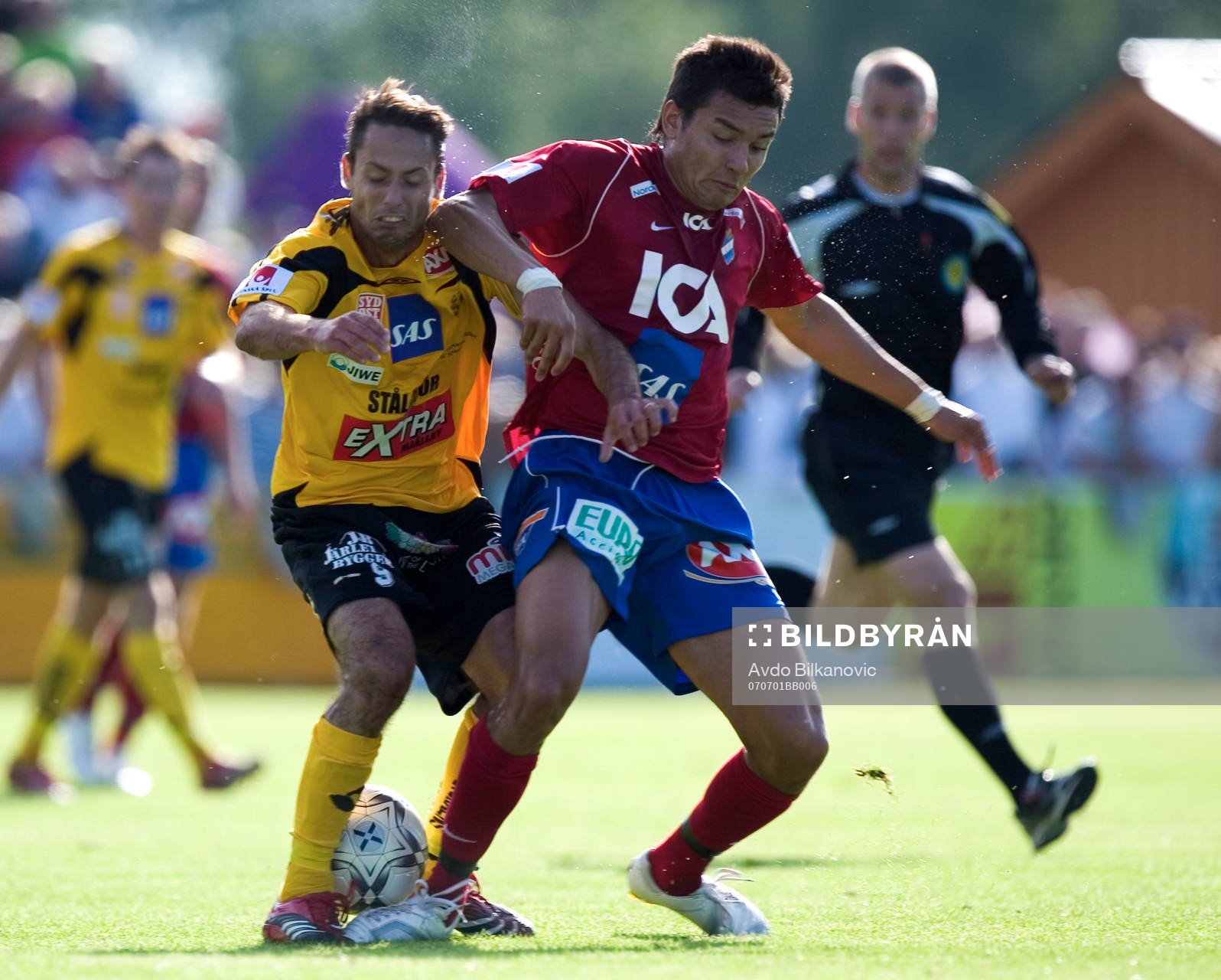 Mjällby - Öster: Emin Nouri, Öster, Marcelo Sarvas,