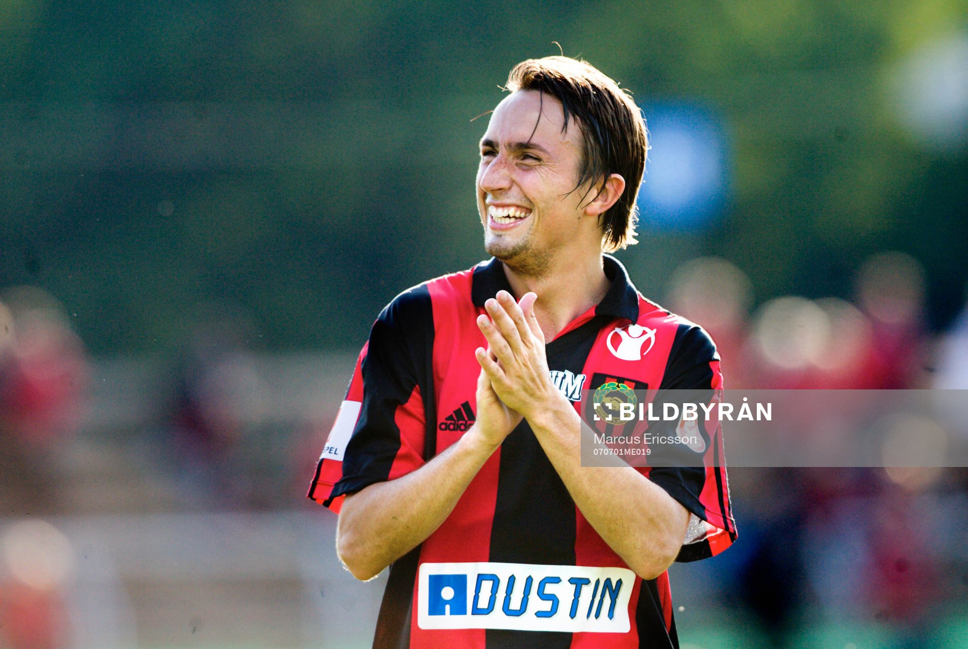 Jan-Erik Berg, Brommapojkarna. Förste allsvensk målskytt