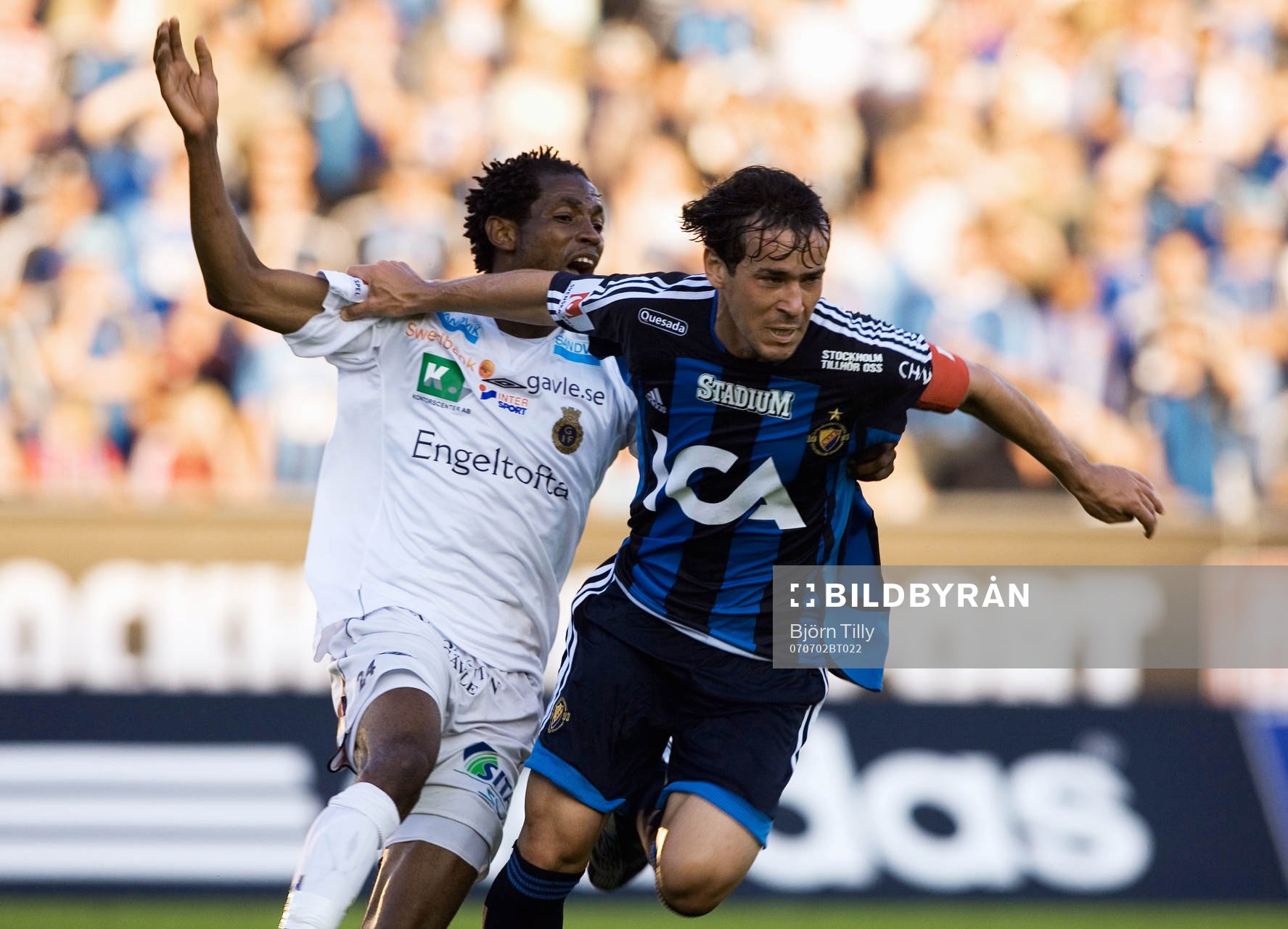 Rene Makondele, Gefle och Cardoso Nazaré Enrico,