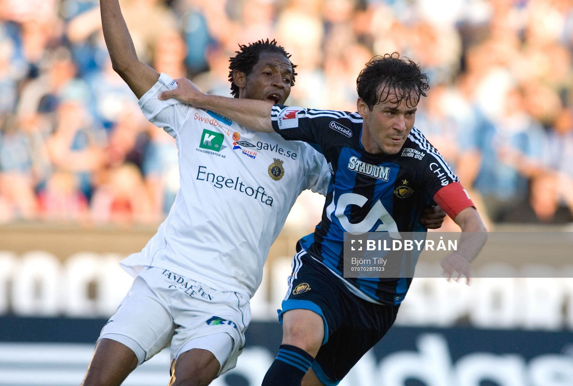 Rene Makondele, Gefle och Cardoso Nazaré Enrico,
